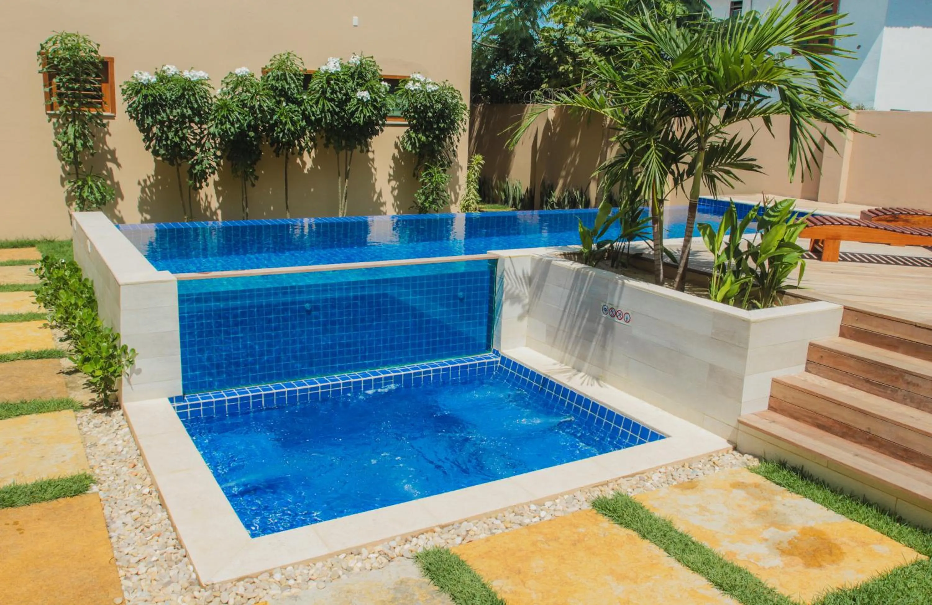 Swimming pool in Villa das Palmeiras Jeri