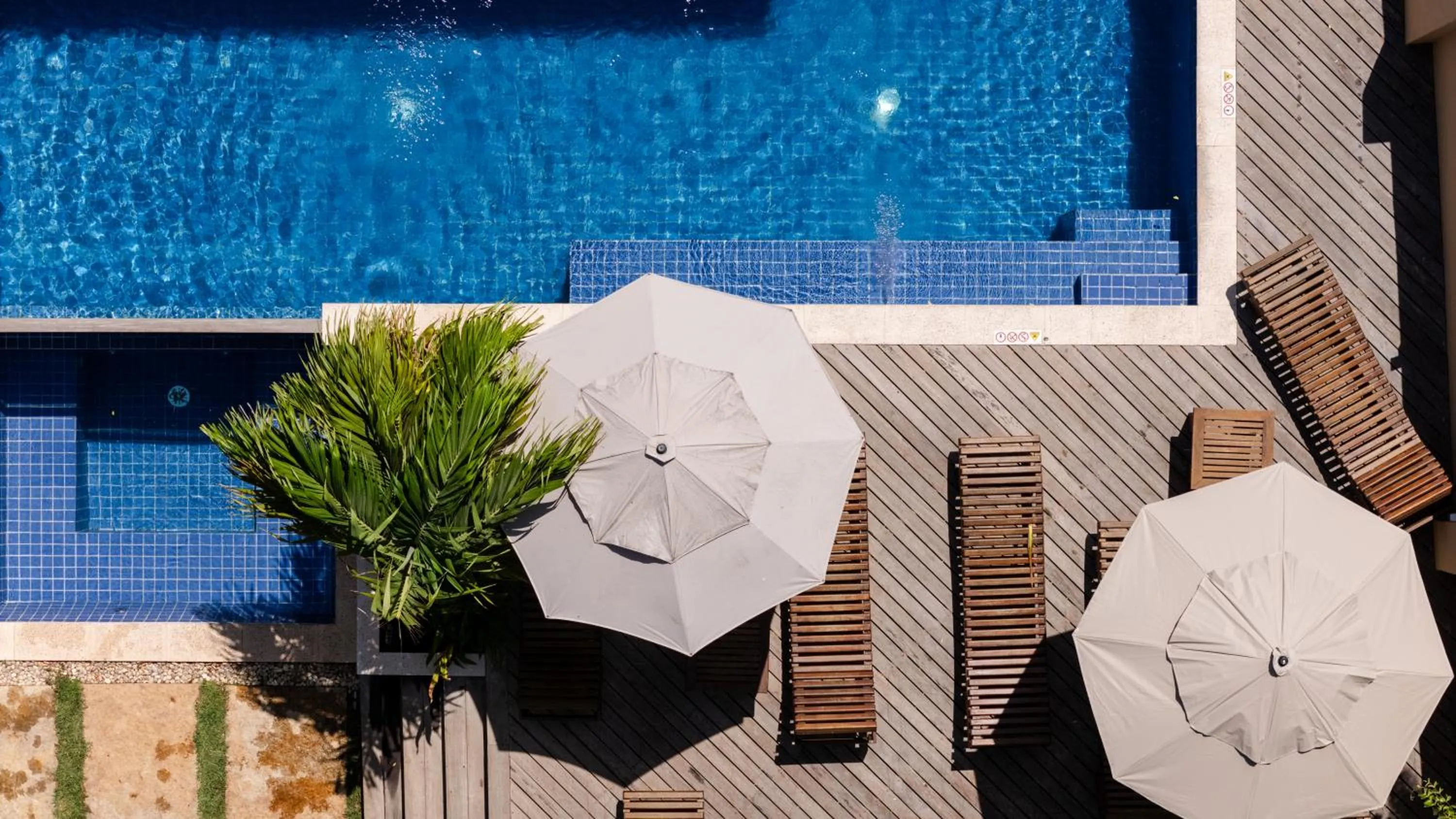 Swimming pool in Villa das Palmeiras Jeri