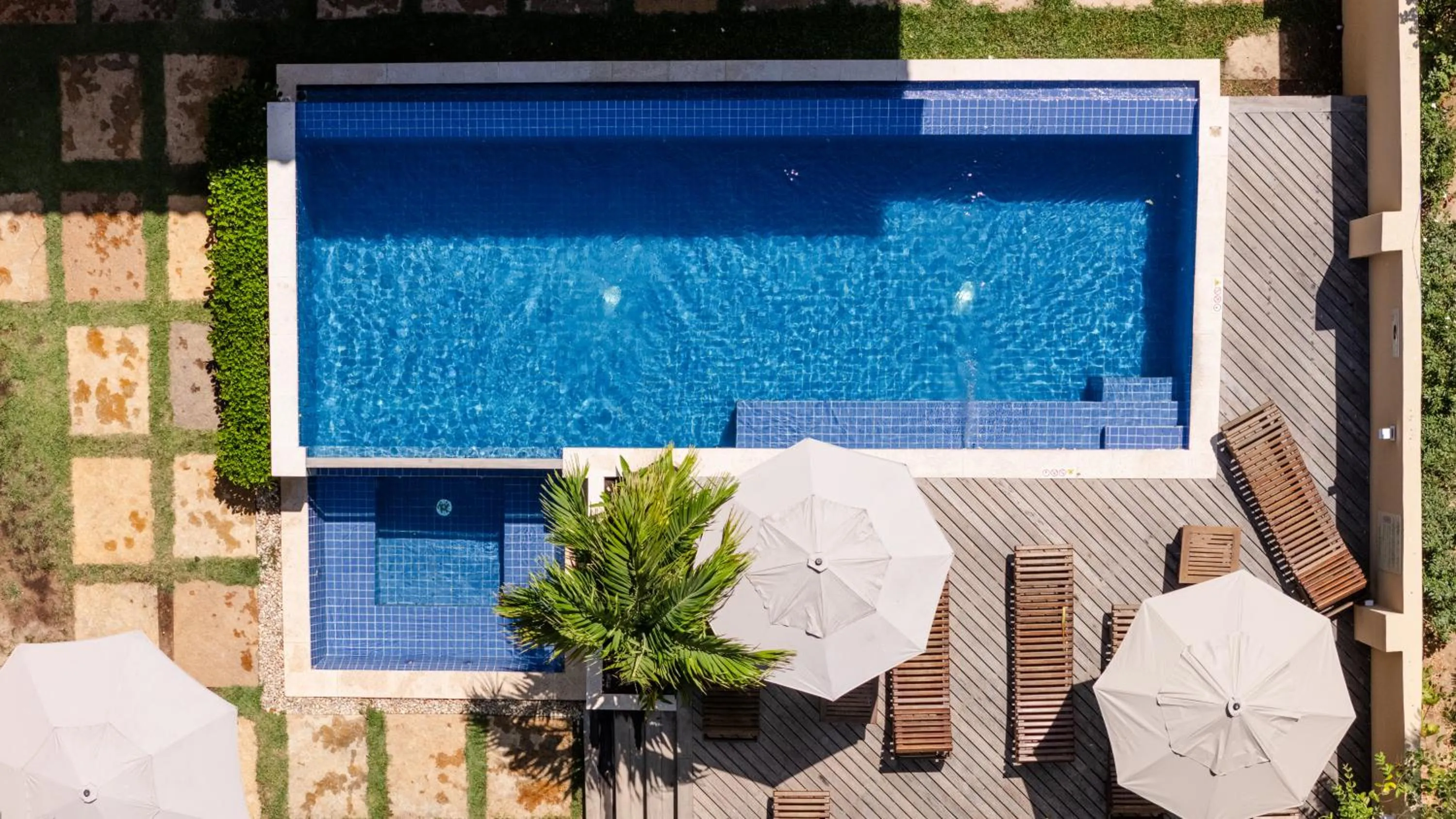 Swimming pool in Villa das Palmeiras Jeri