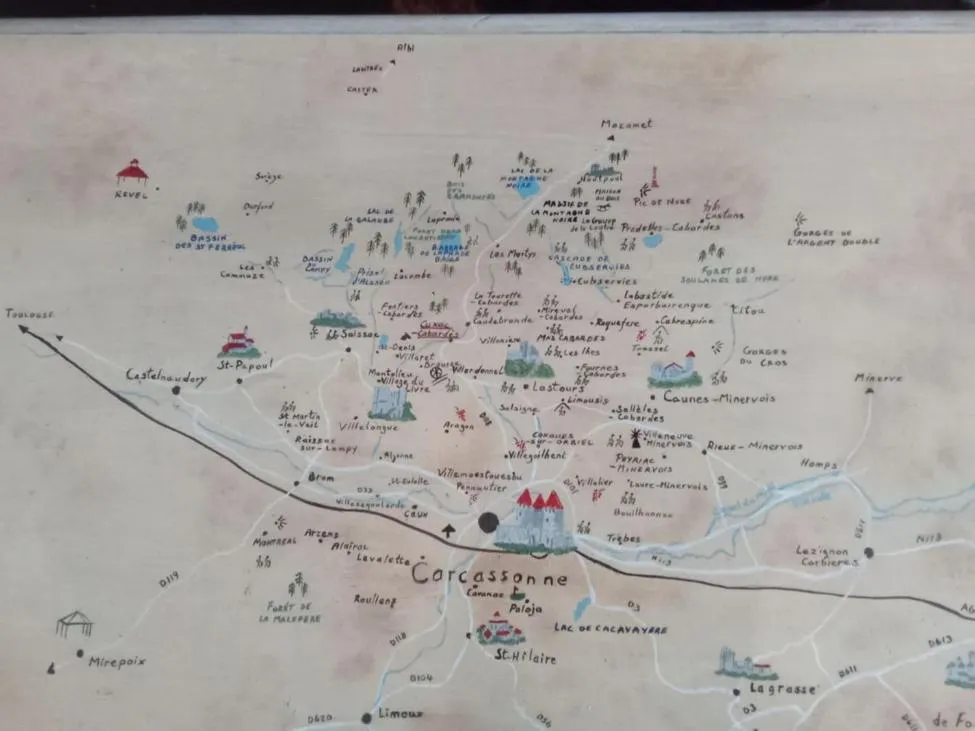 Area and facilities in Chez Providence Chambres et Table d'Hôtes