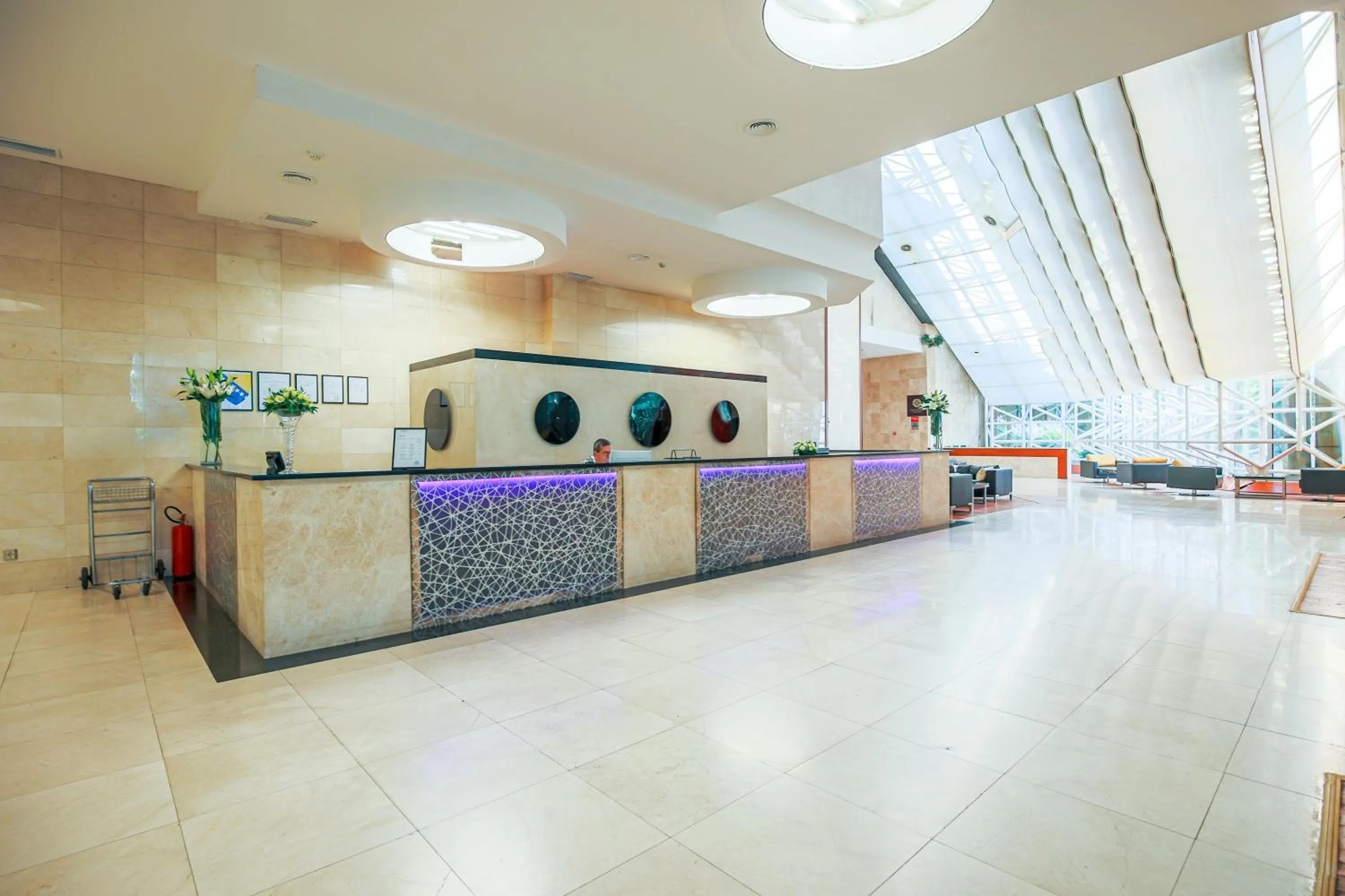 Lobby or reception in Grand Hotel Tuzla