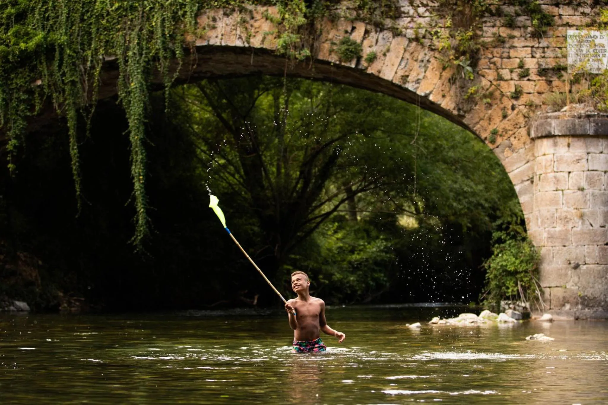 River view in Camping RCN Val de Cantobre