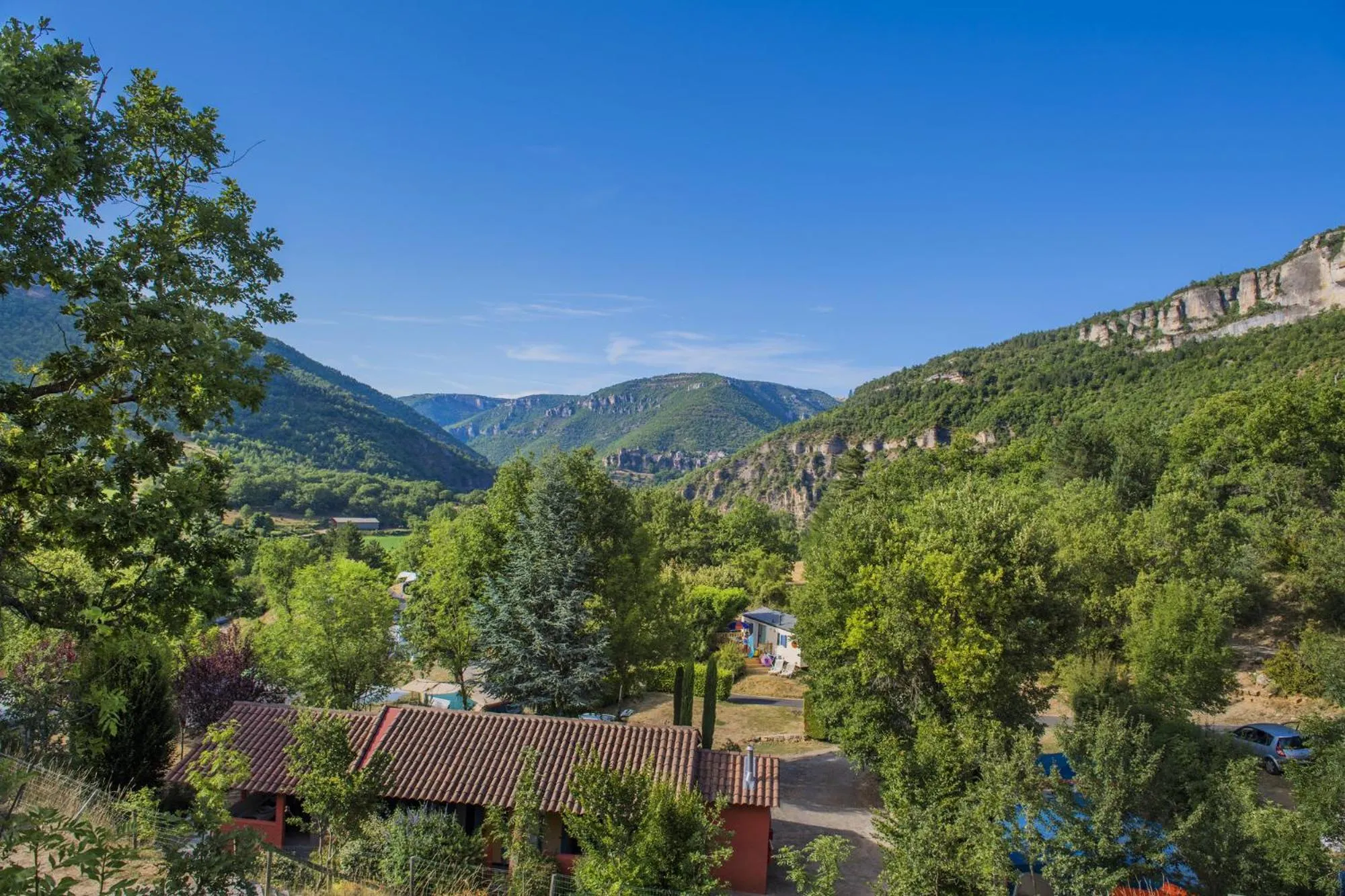 Natural landscape in Camping RCN Val de Cantobre