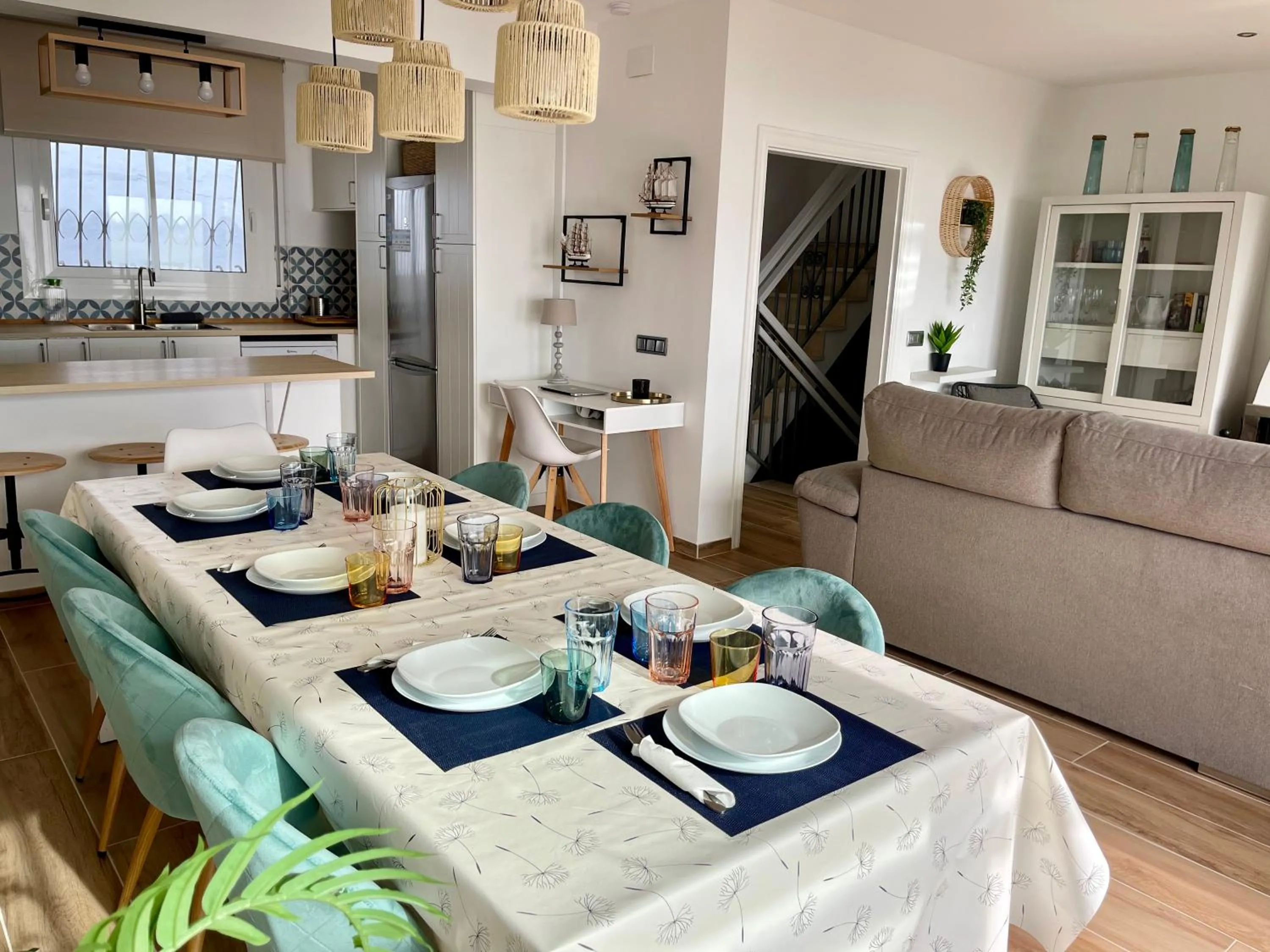 LA CASA BLUE , Mediterranean Boutique-Villa in Santa Cristina Beach