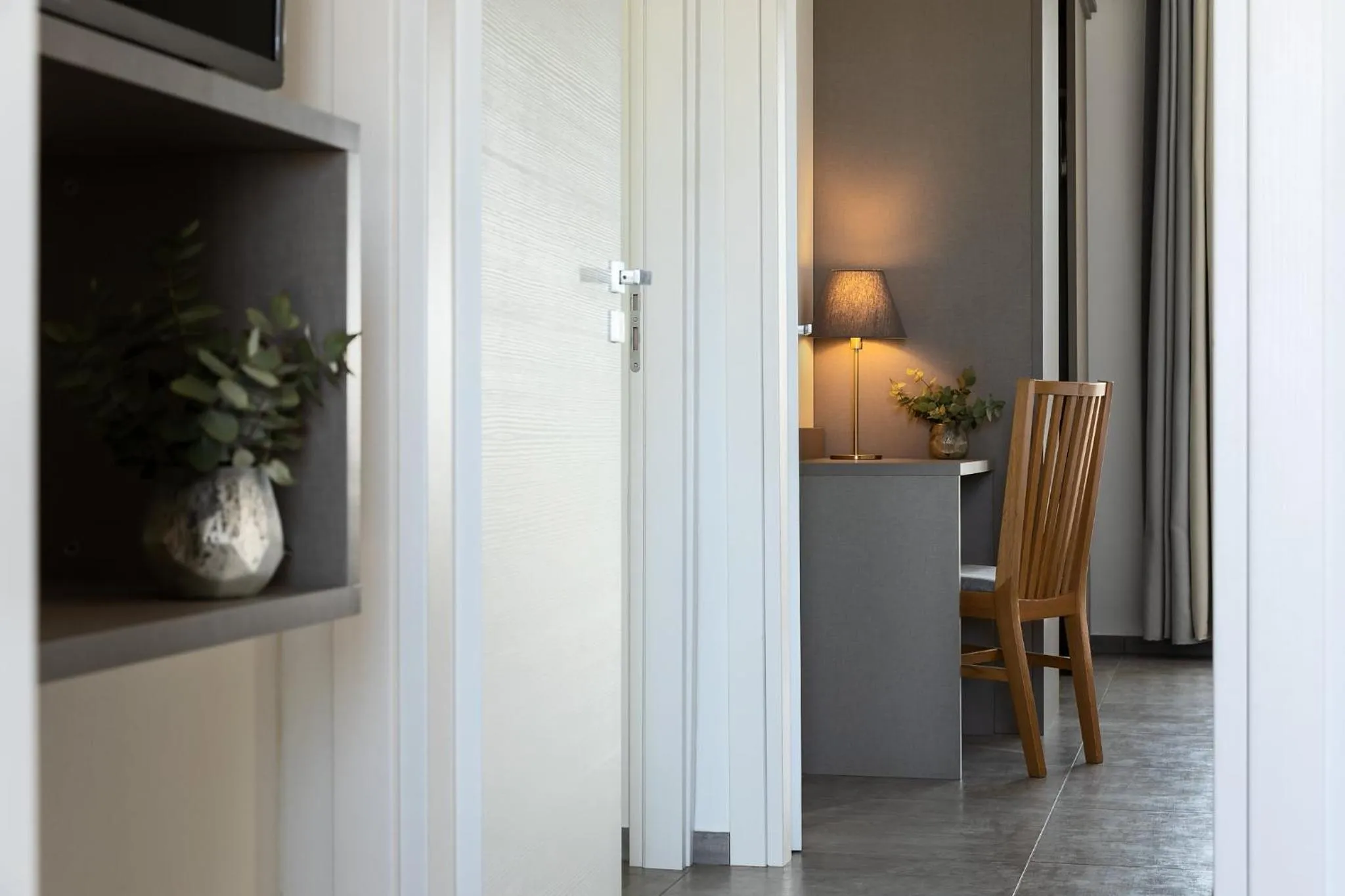 Decorative detail in Golden Apartments