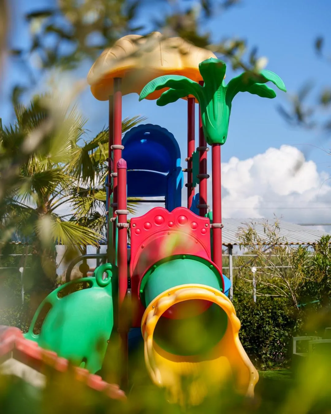 Children play ground in Golden Apartments