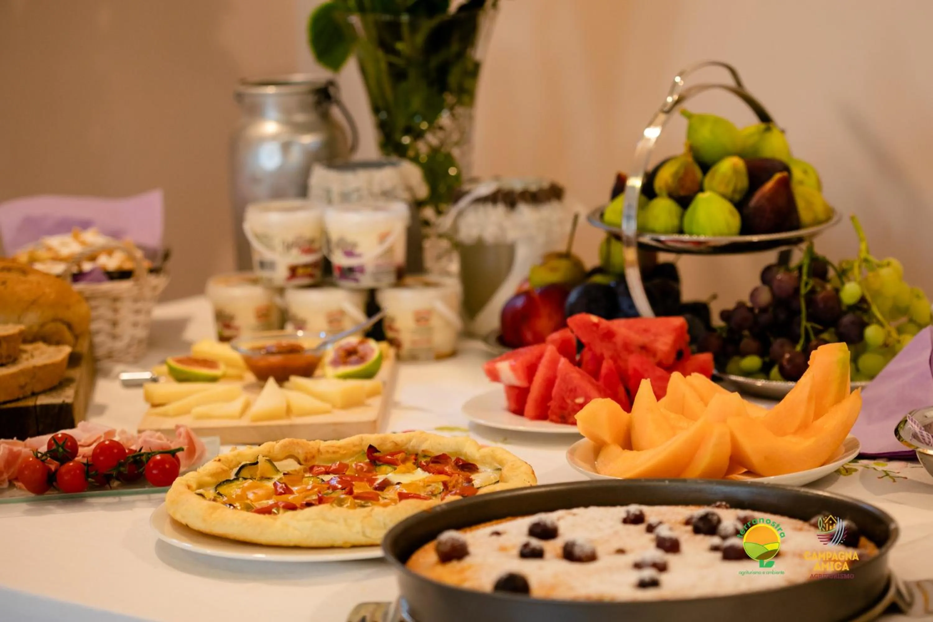 Breakfast in Agriturismo Colombera