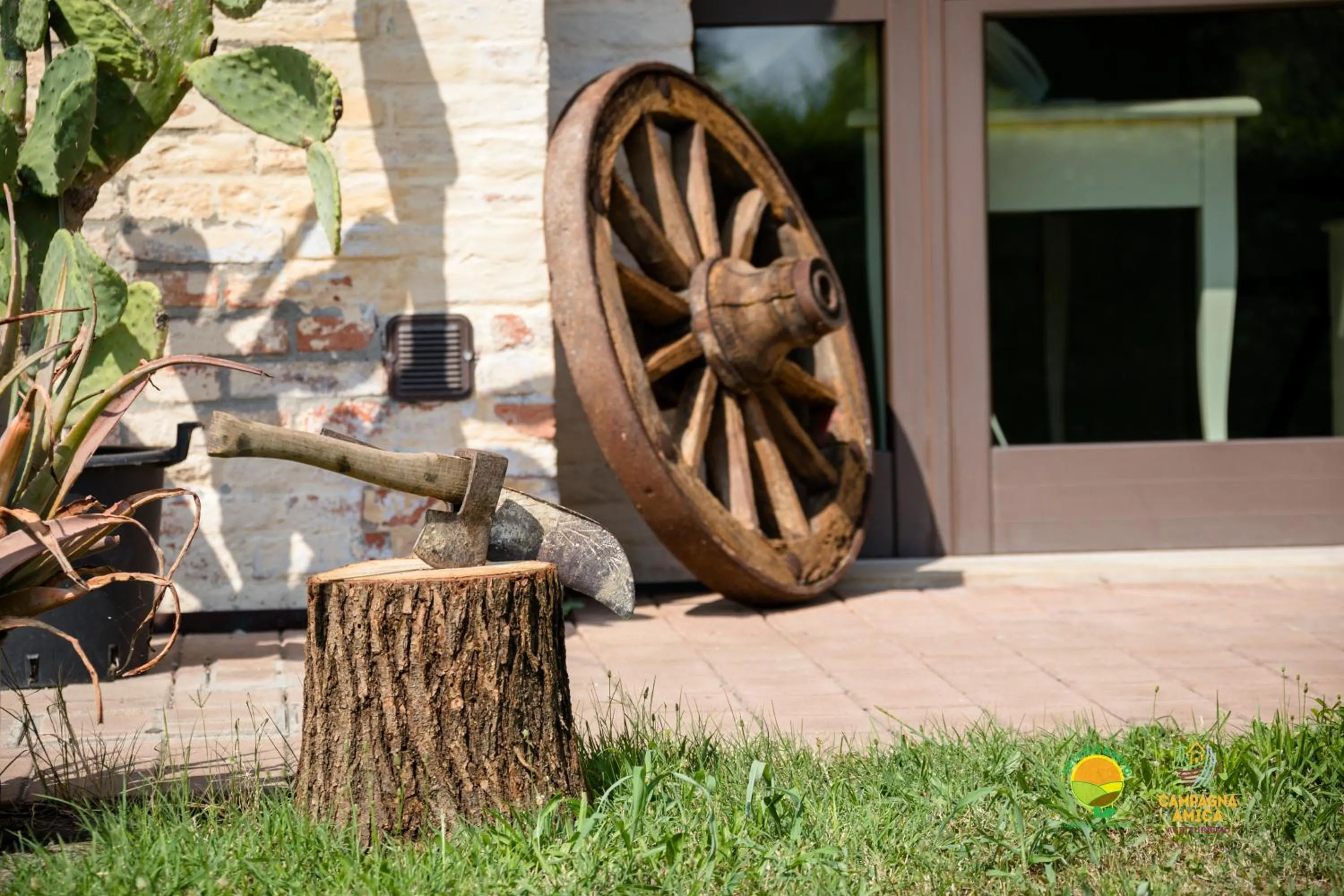 Property building in Agriturismo Colombera