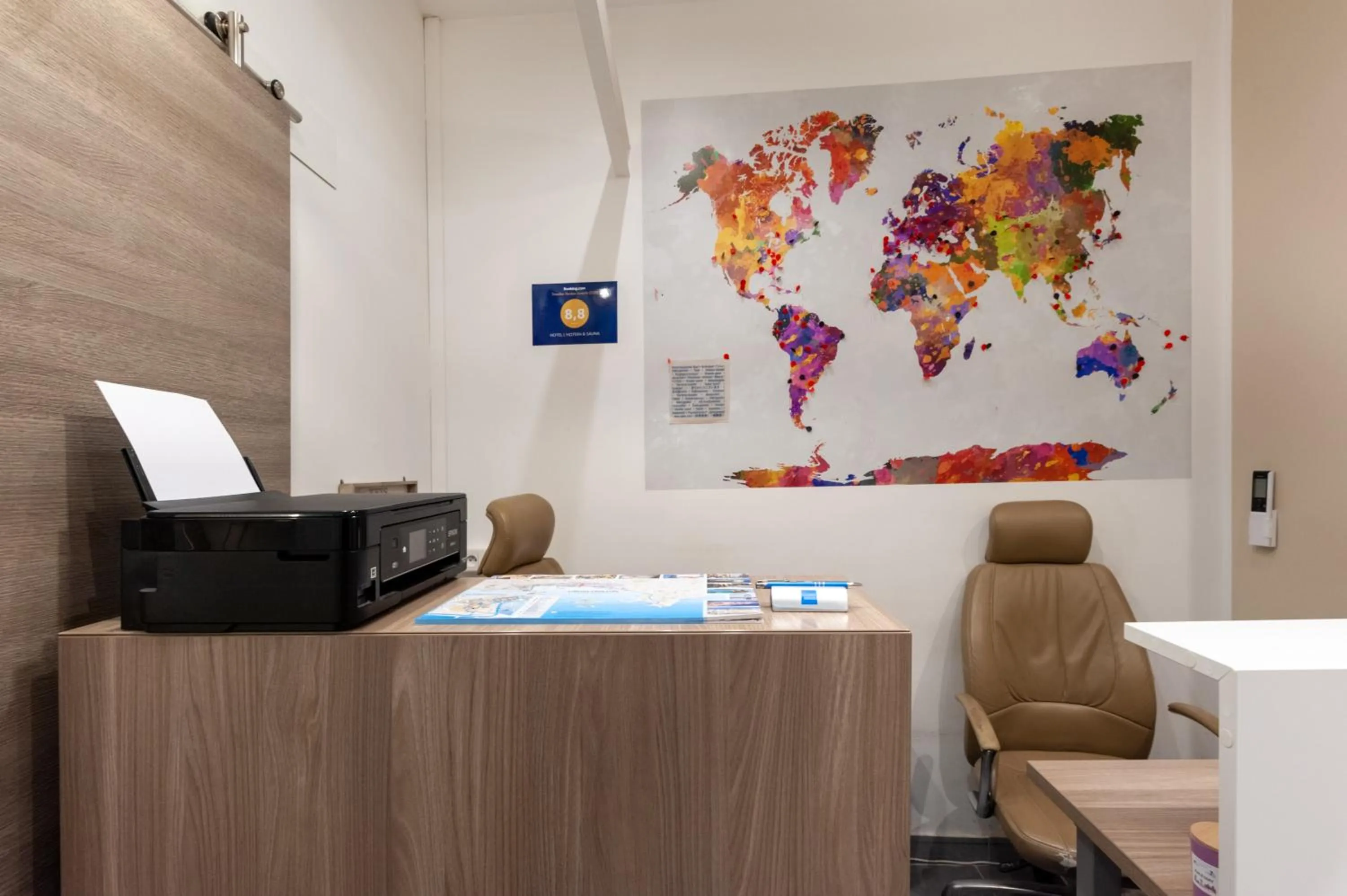 Lobby or reception in Hotel l'Hotera