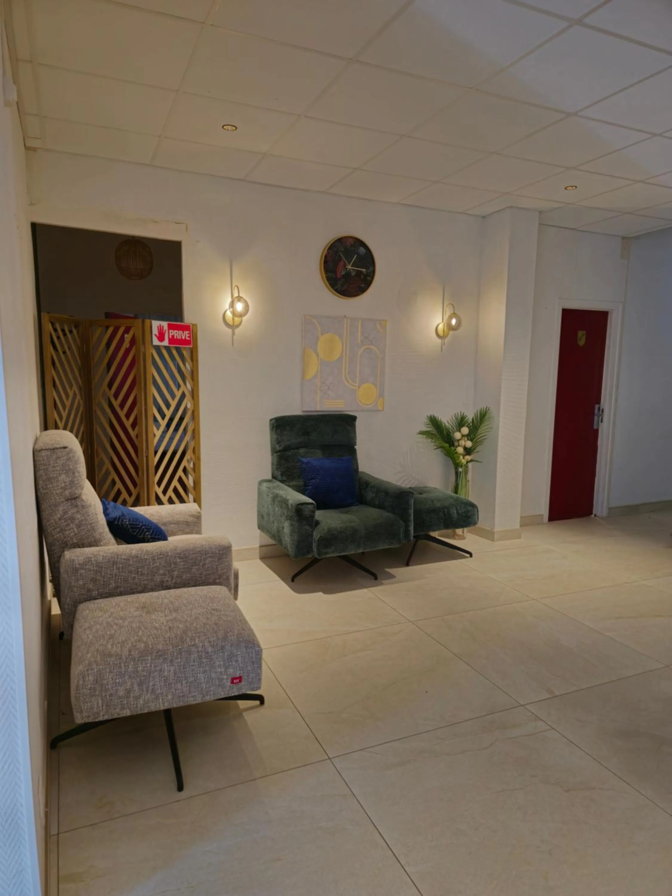 Living room in Hôtel L'Alsace