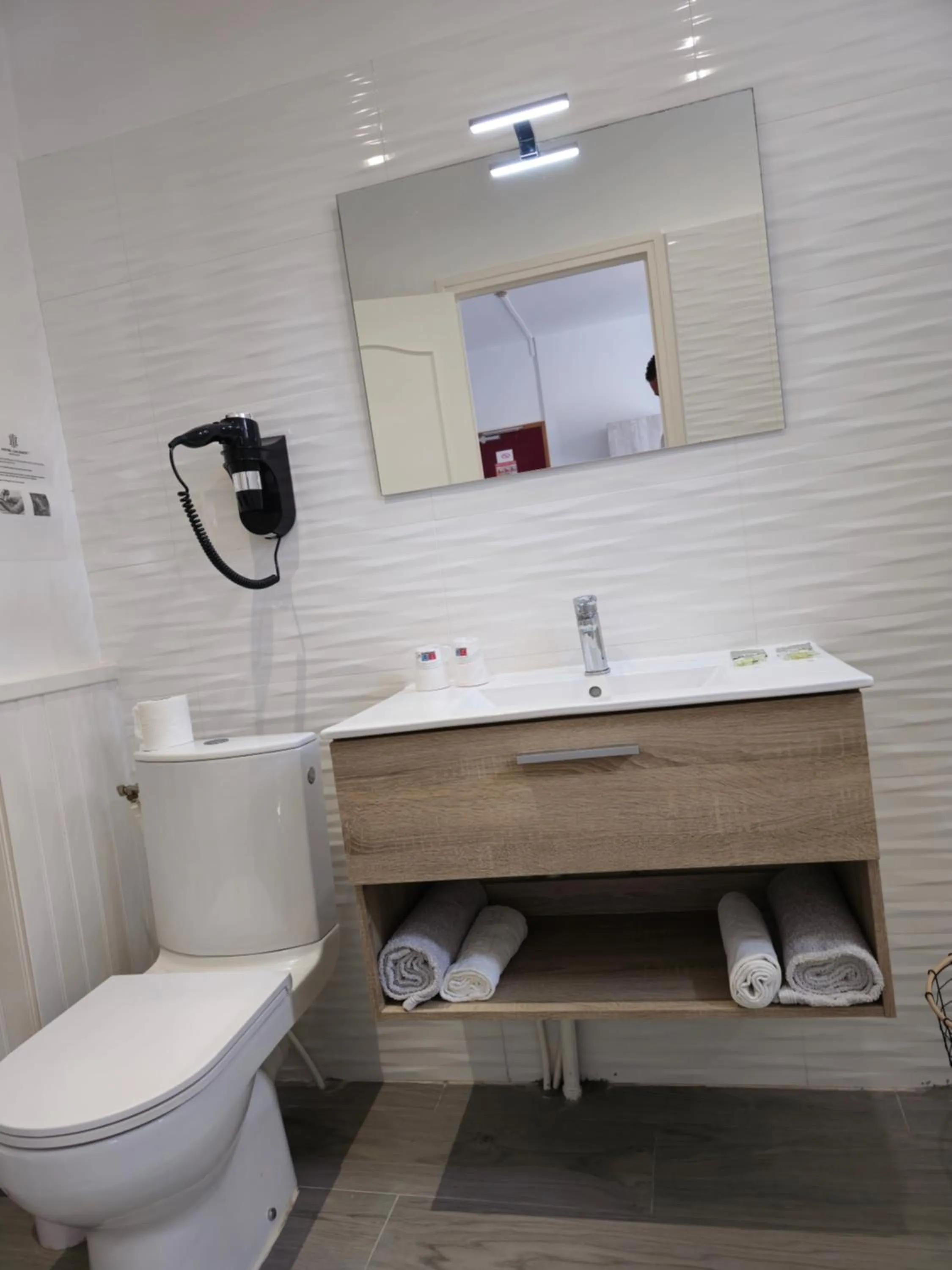 Toilet in Hôtel L'Alsace