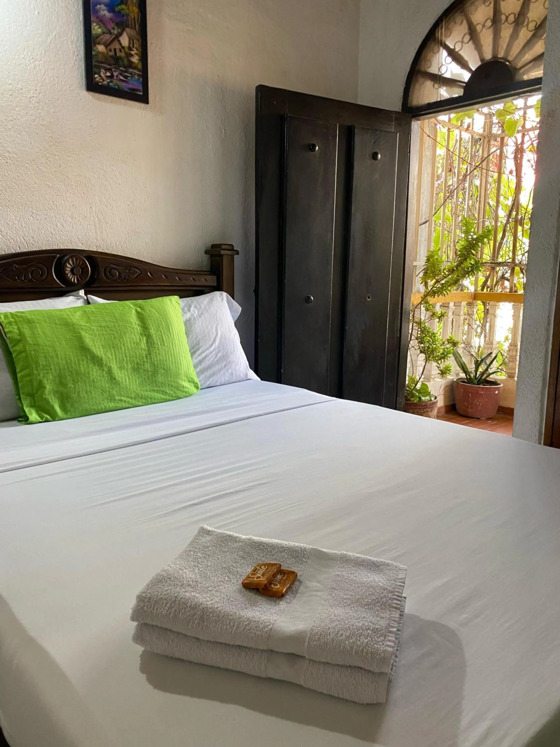 Bedroom, Bed in Hotel Casa Vieja