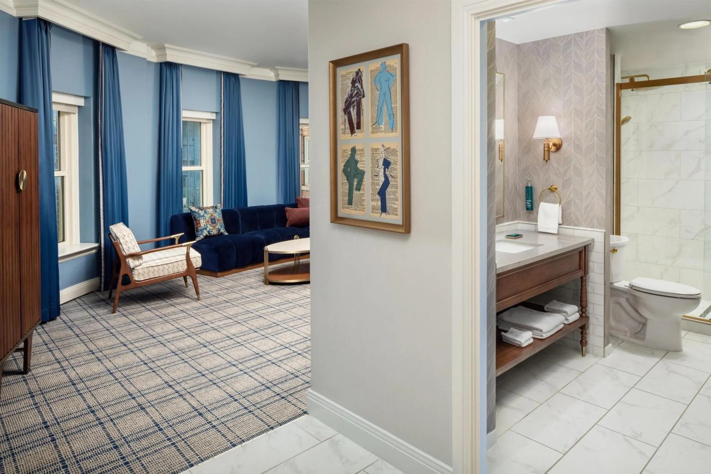 Bathroom in The Skirvin Hilton Oklahoma City