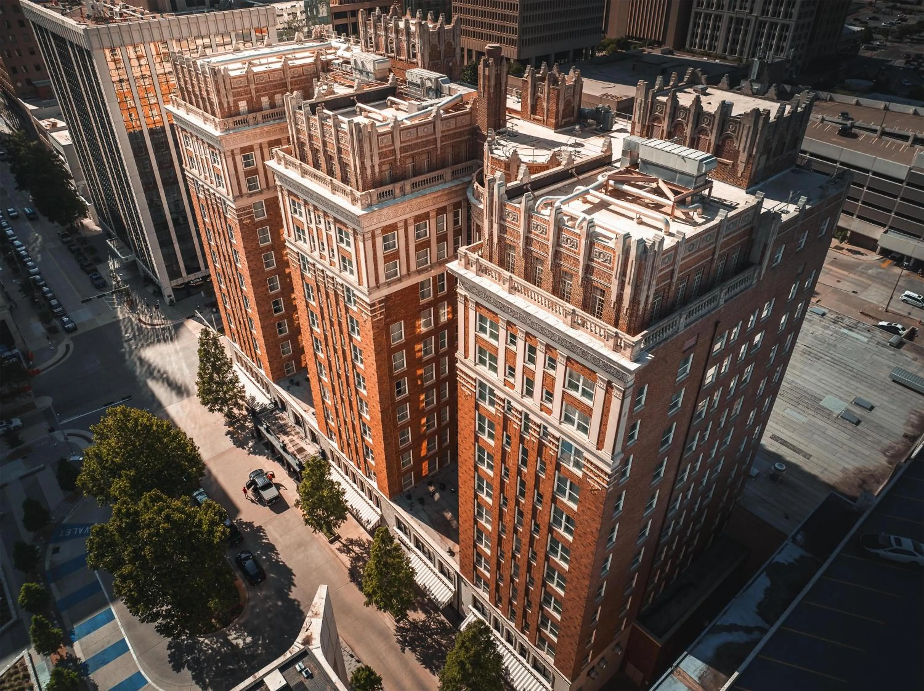 Property building in The Skirvin Hilton Oklahoma City