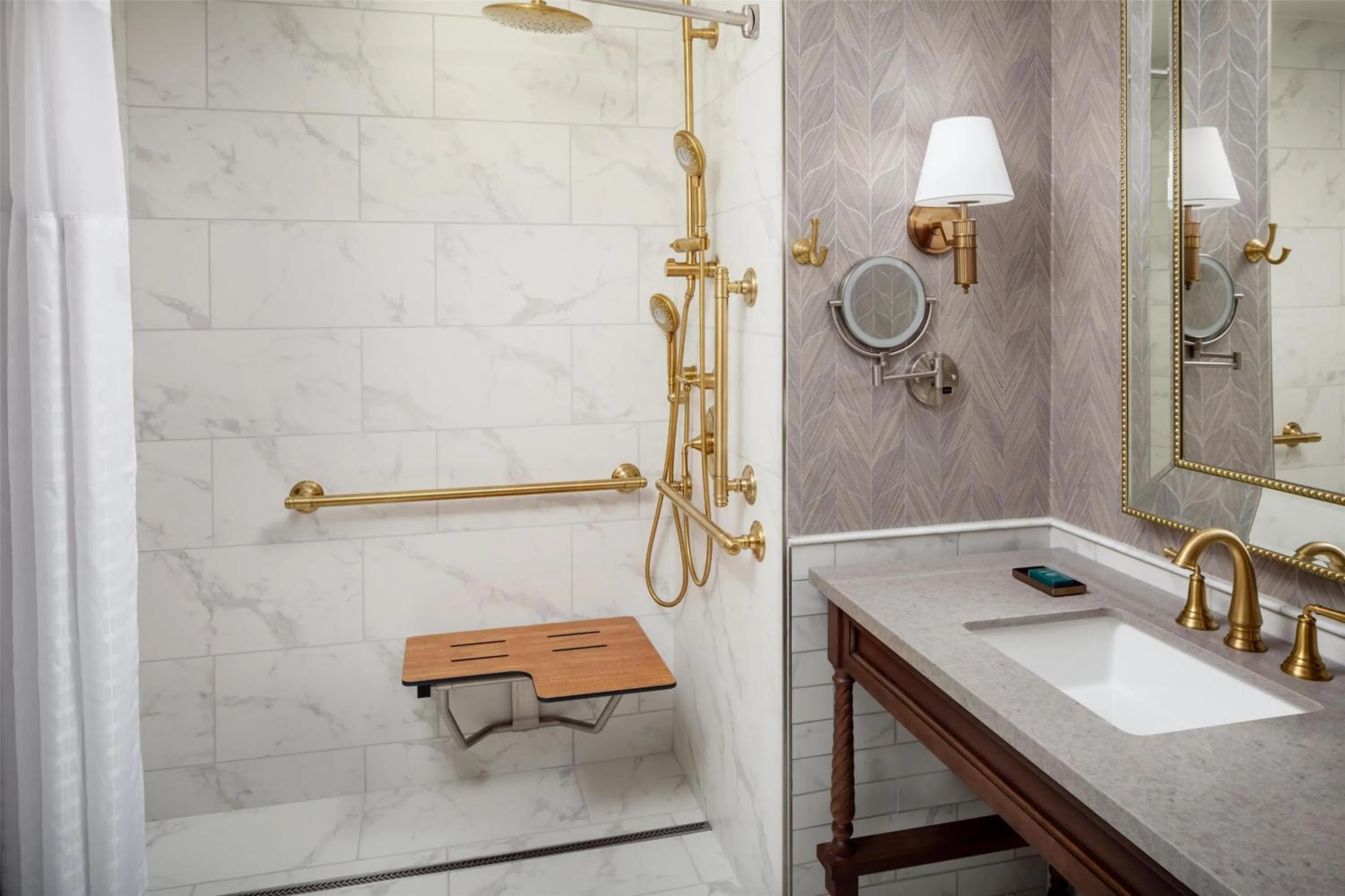 Bathroom in The Skirvin Hilton Oklahoma City