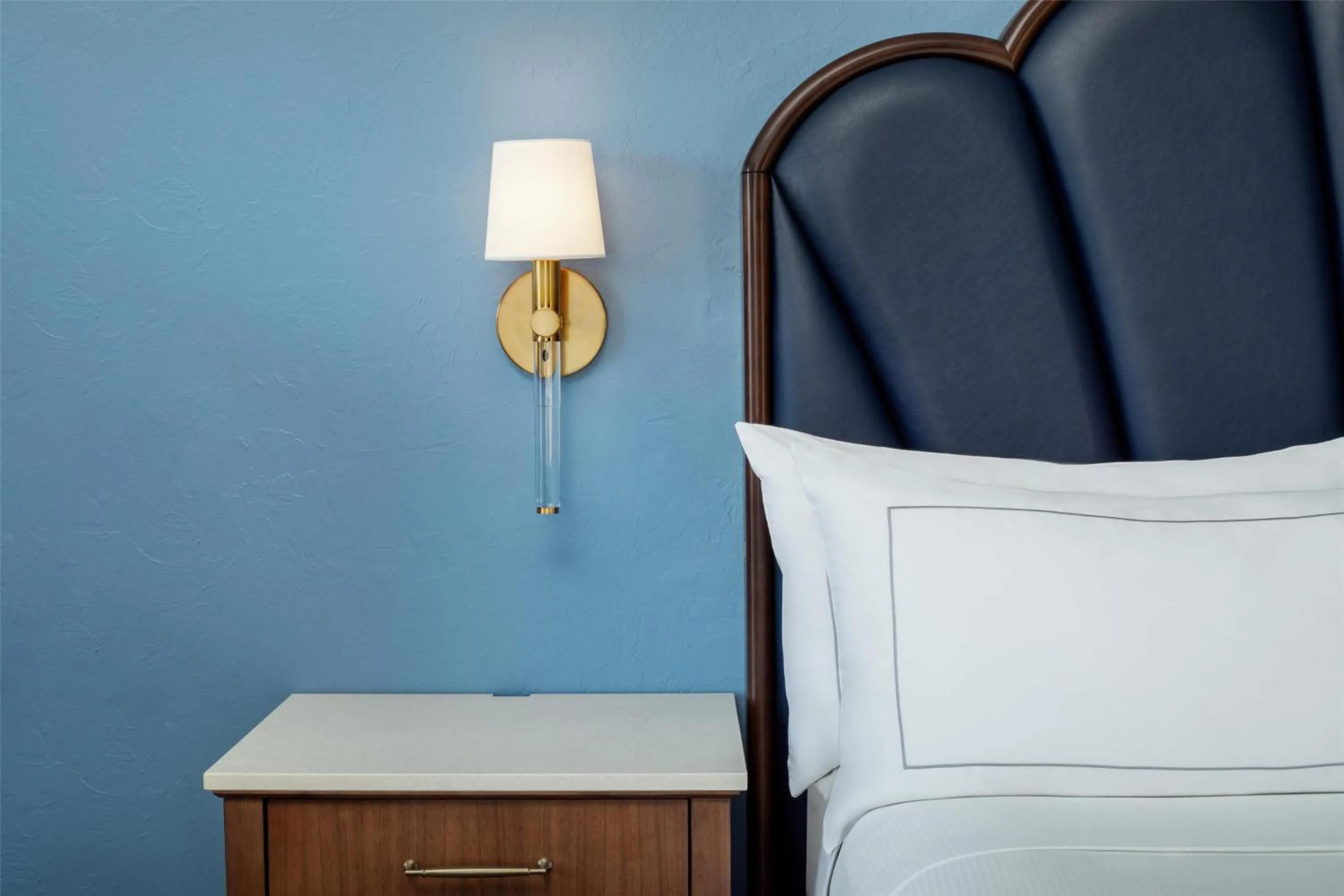 Bed in The Skirvin Hilton Oklahoma City