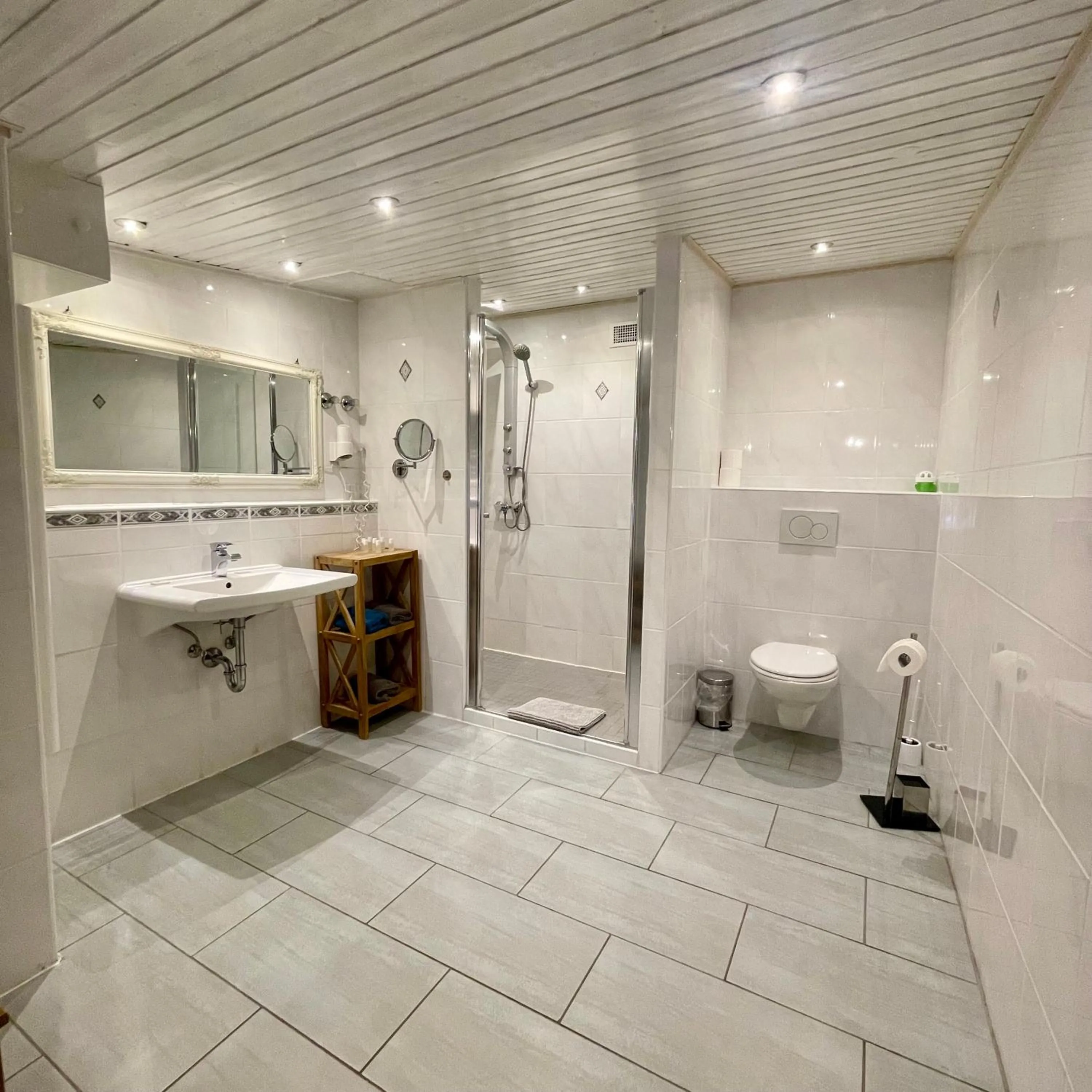 Shower in Hotel Gasthof Inselgraben garni