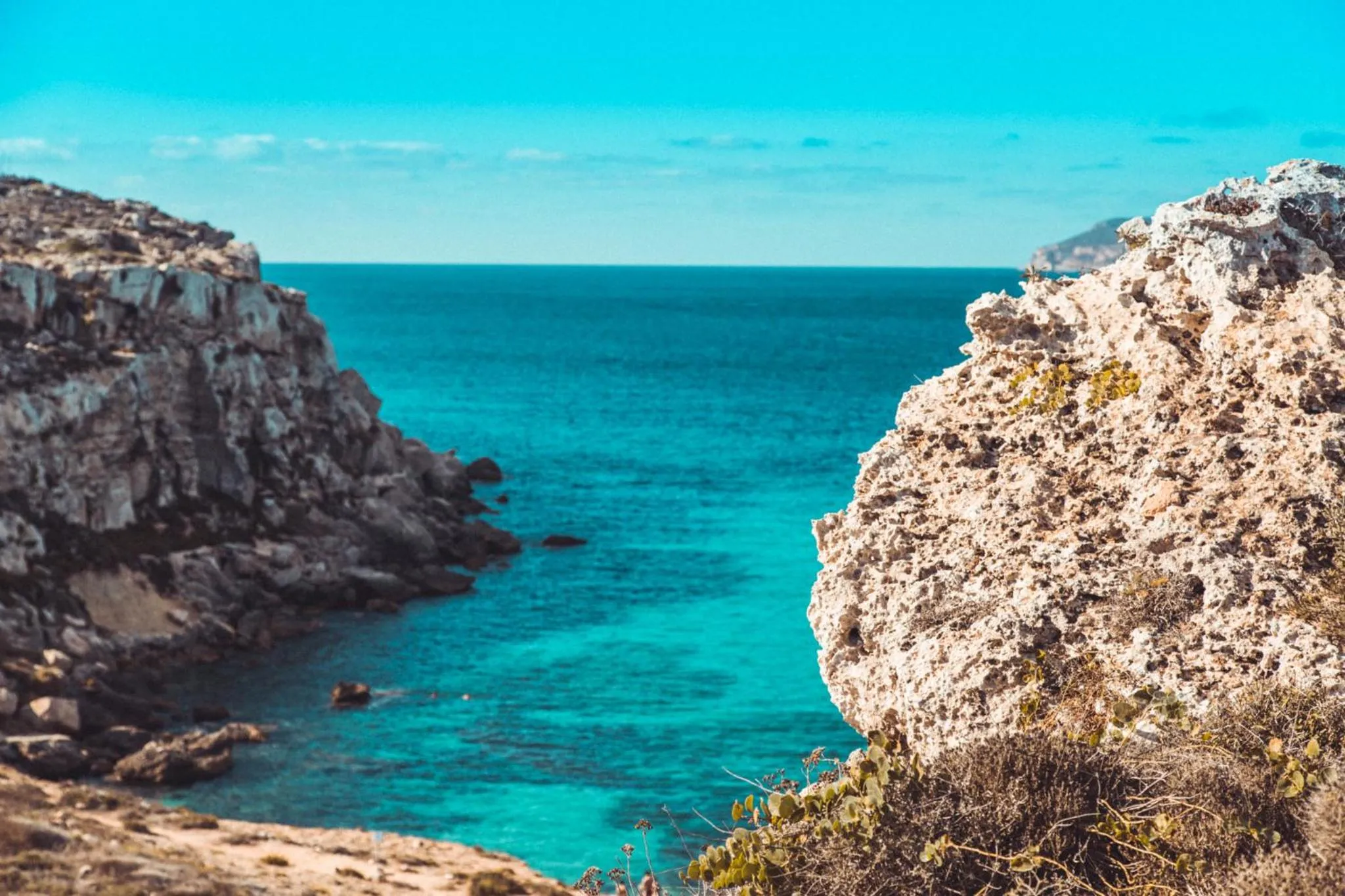 Natural landscape in Resort Cala La Luna