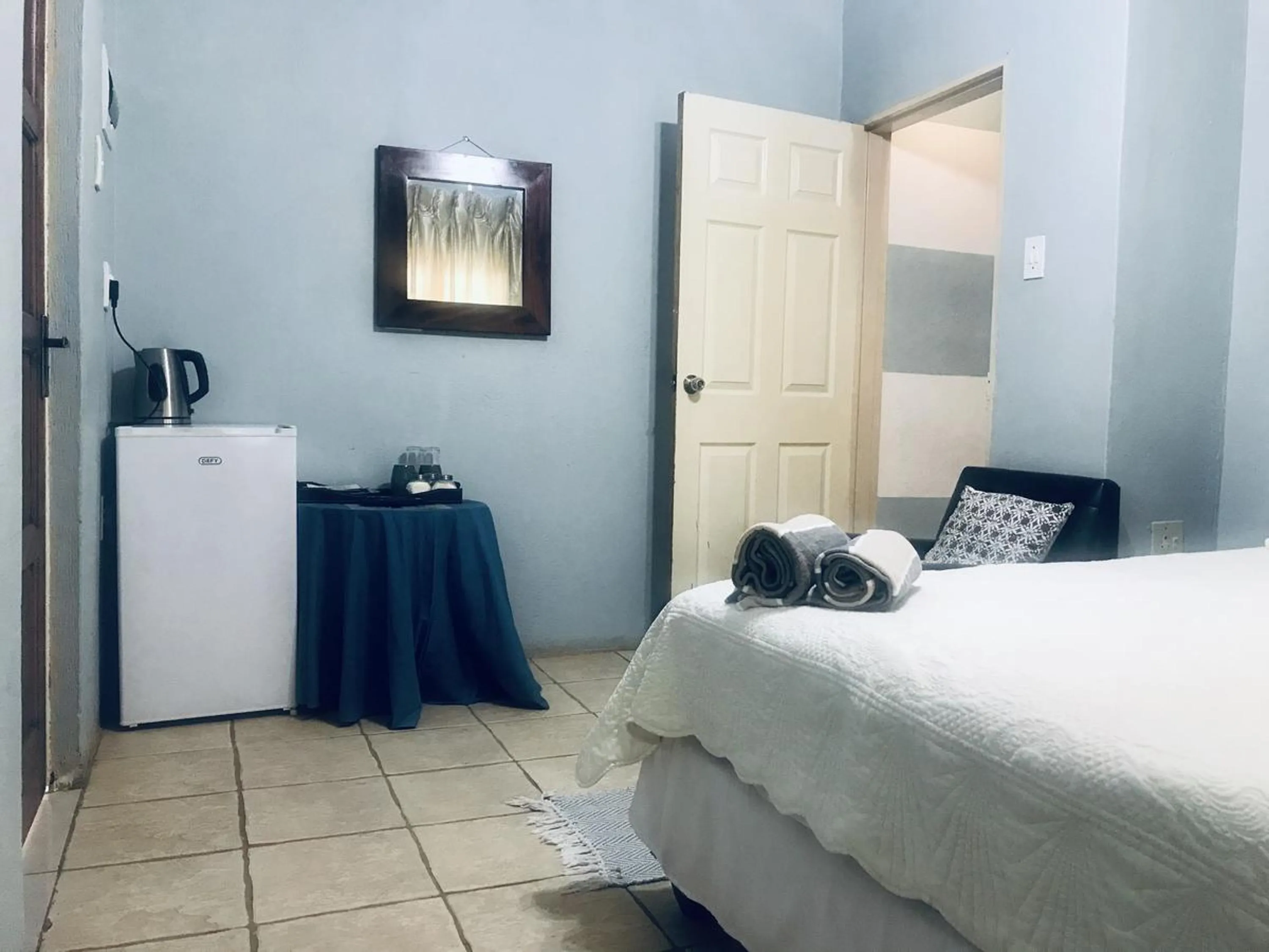 Bed in Ankuweni Guest house