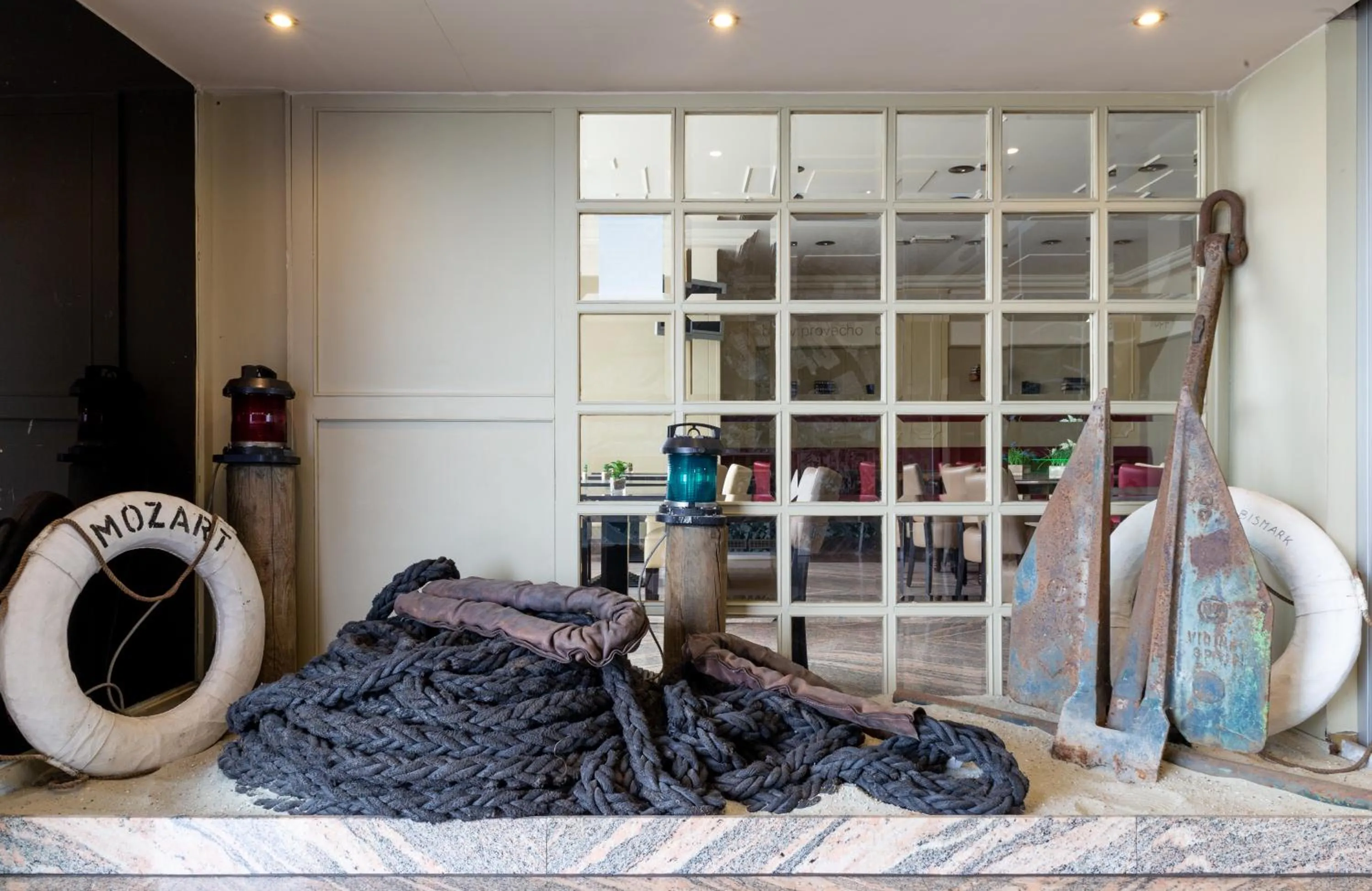 Facade/entrance in Antwerp Harbour Hotel