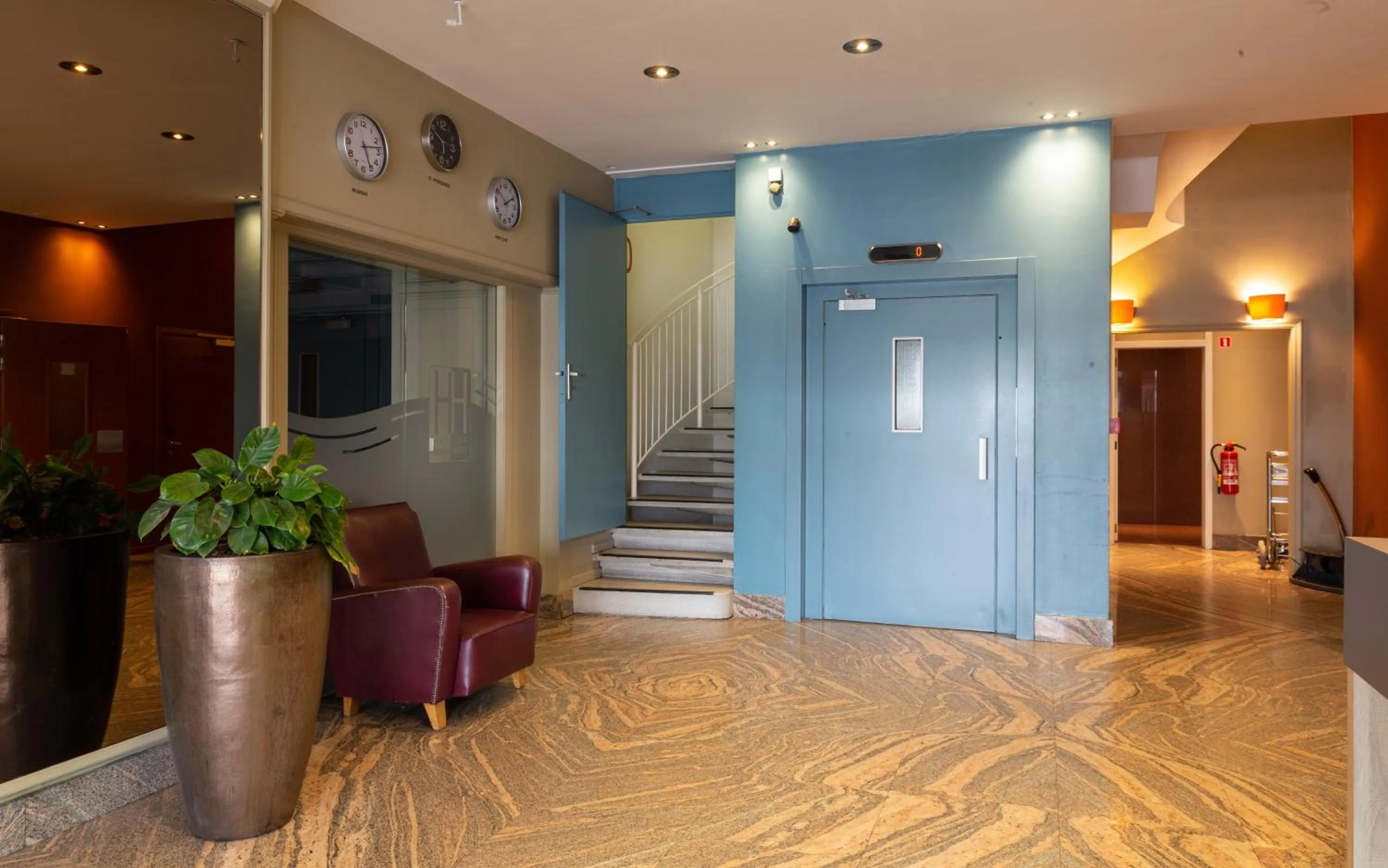 Facade/entrance in Antwerp Harbour Hotel