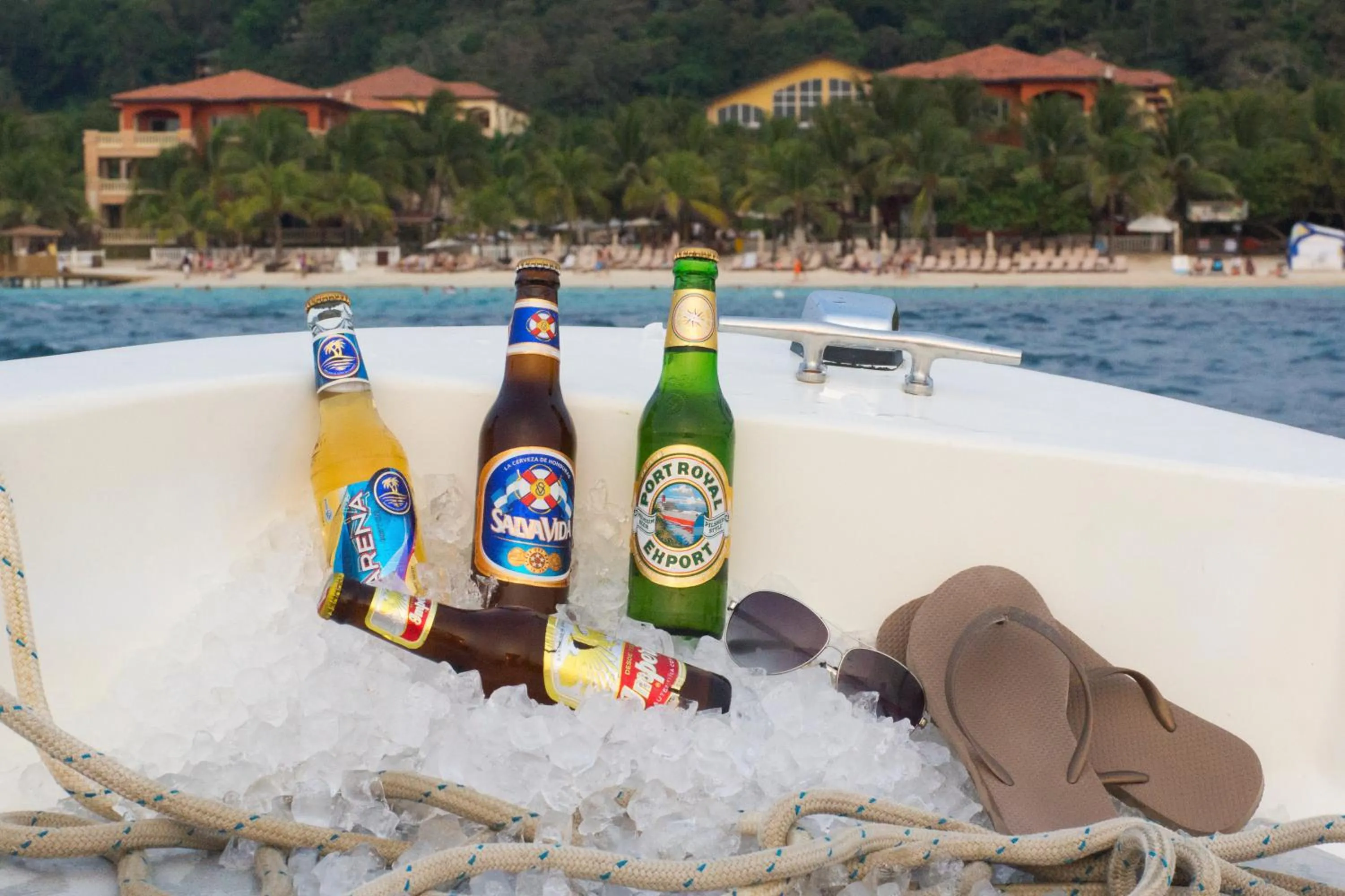 Fishing in Infinity Bay Spa & Beach Resort