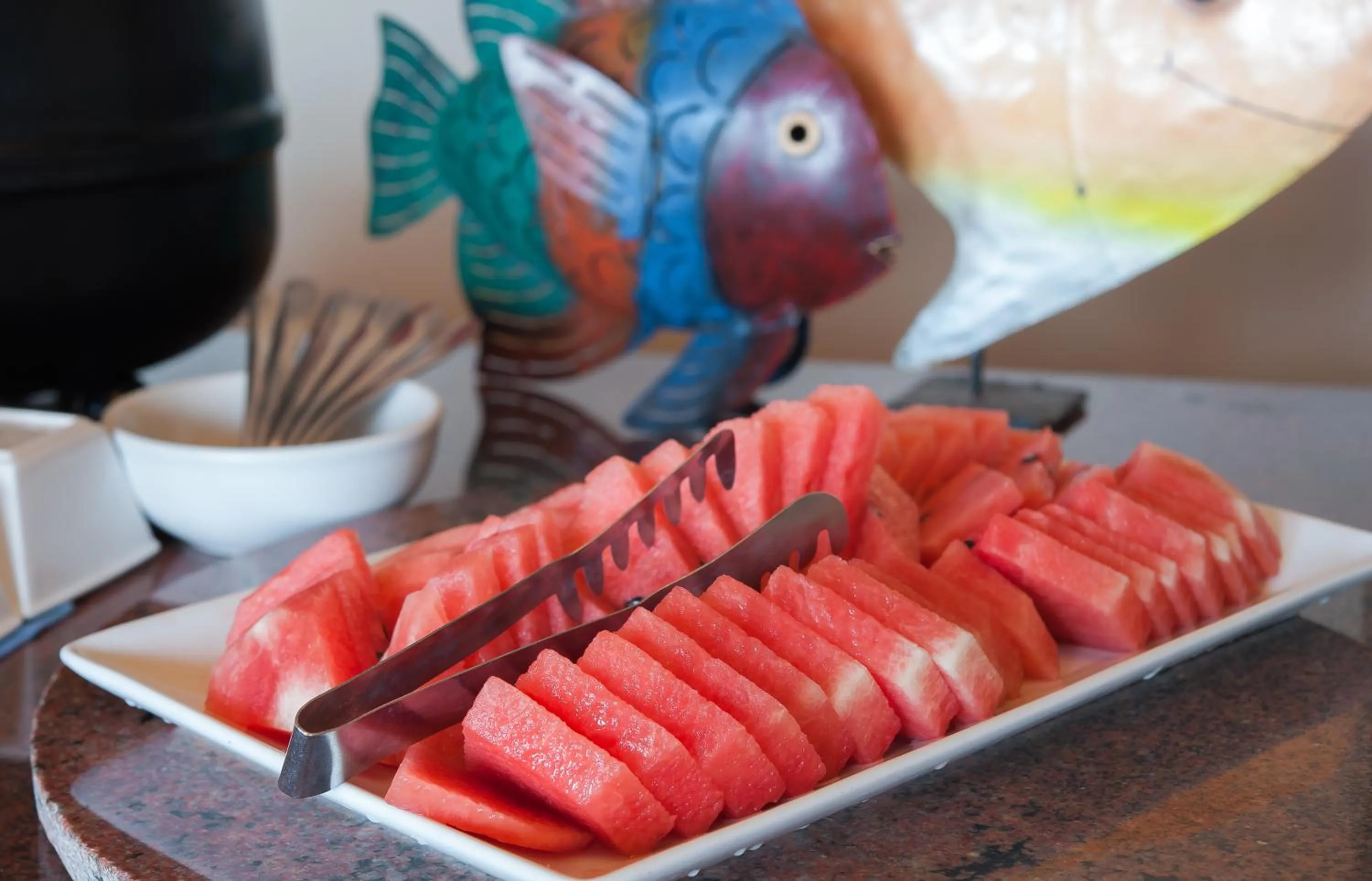 Food in Infinity Bay Spa & Beach Resort