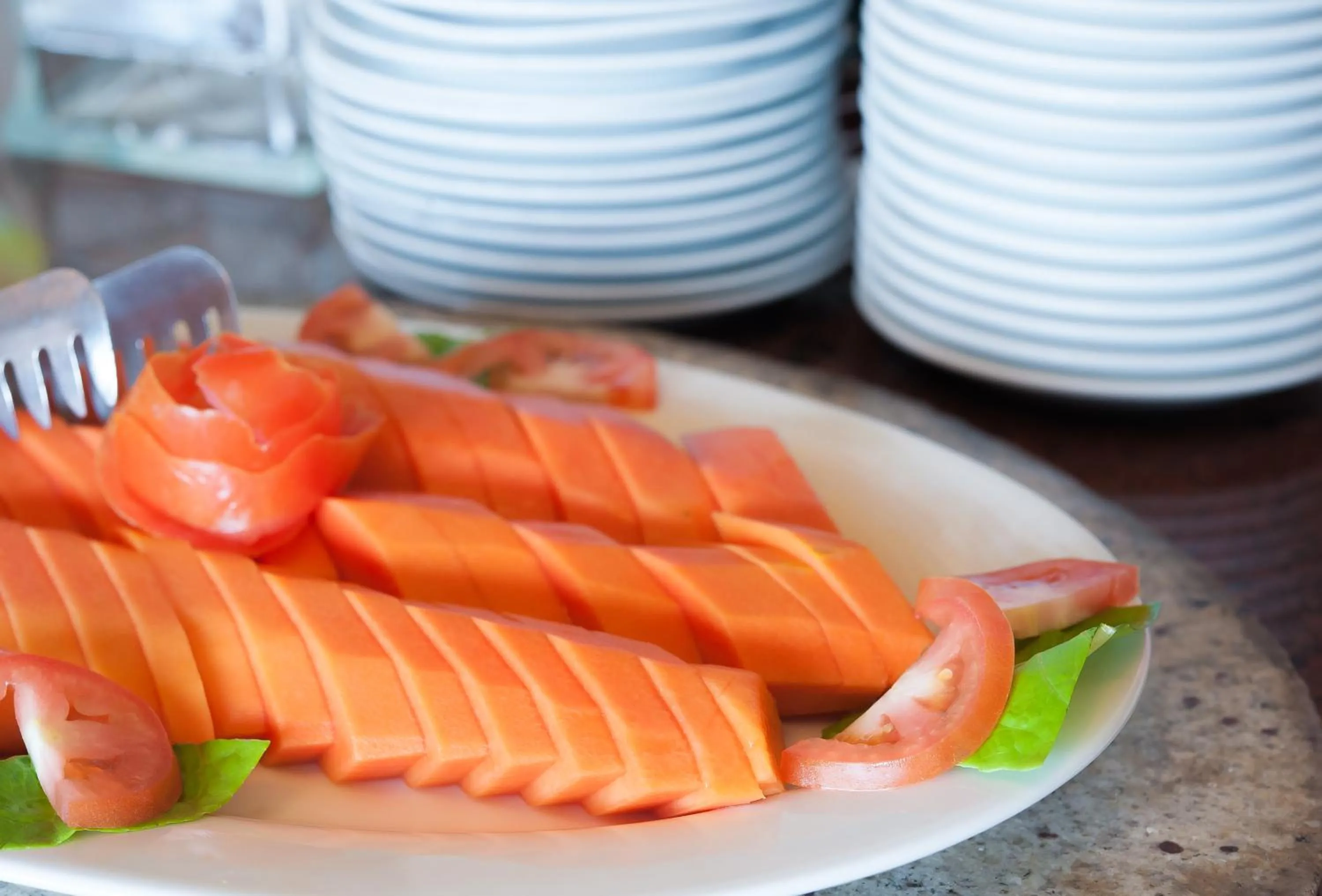 Food in Infinity Bay Spa & Beach Resort