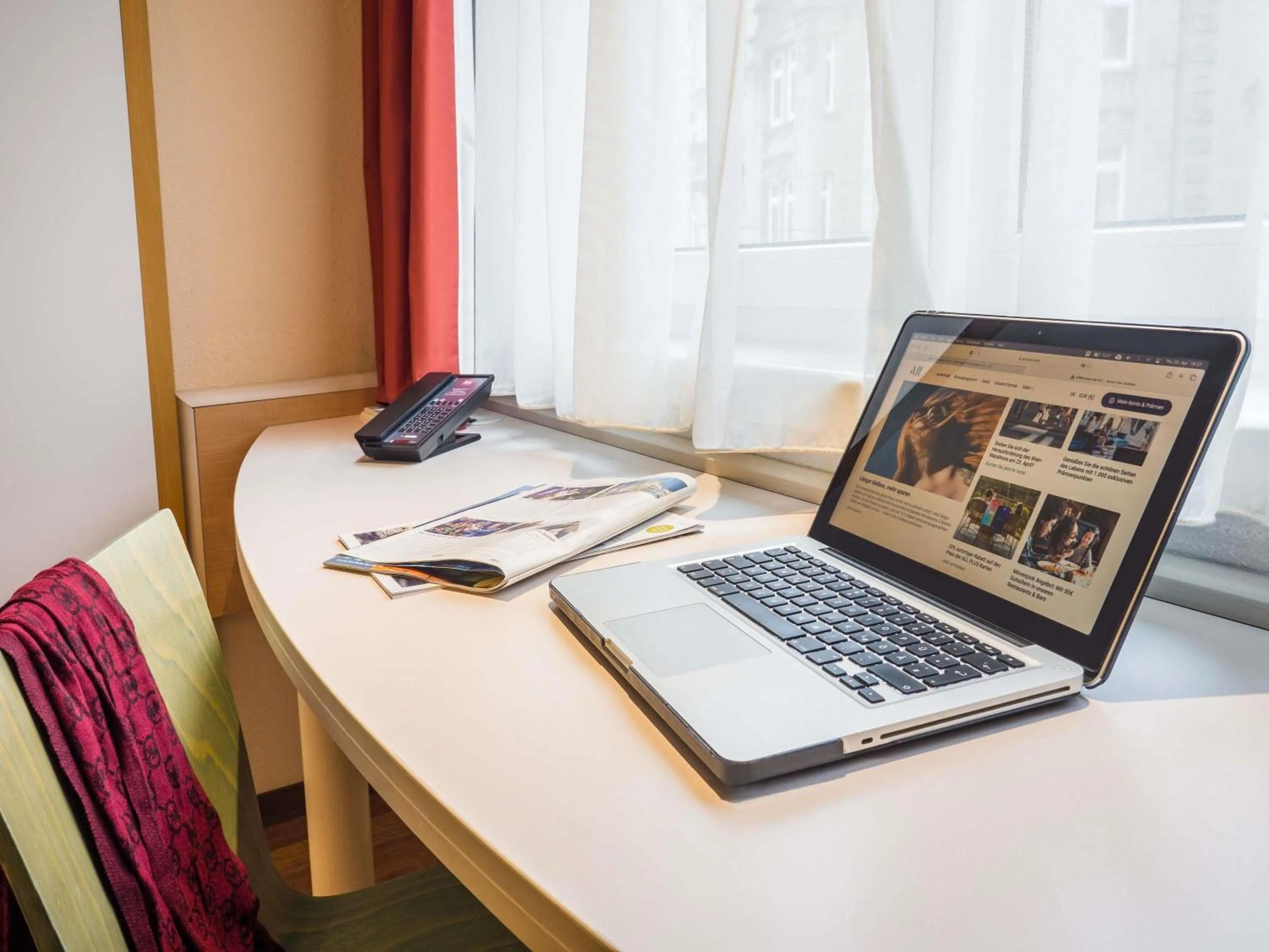 Bedroom in ibis Stuttgart Centrum