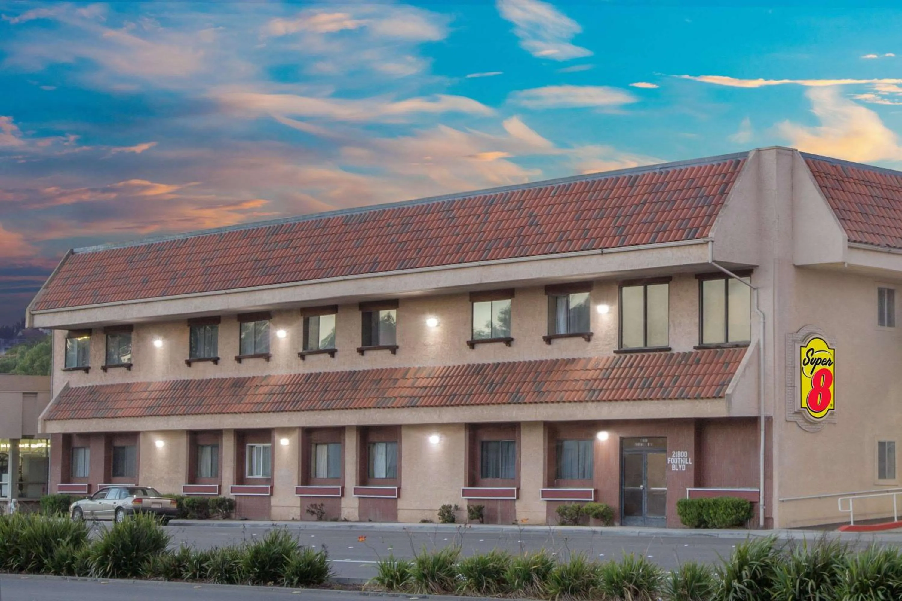 Property building in Super 8 by Wyndham Hayward Downtown