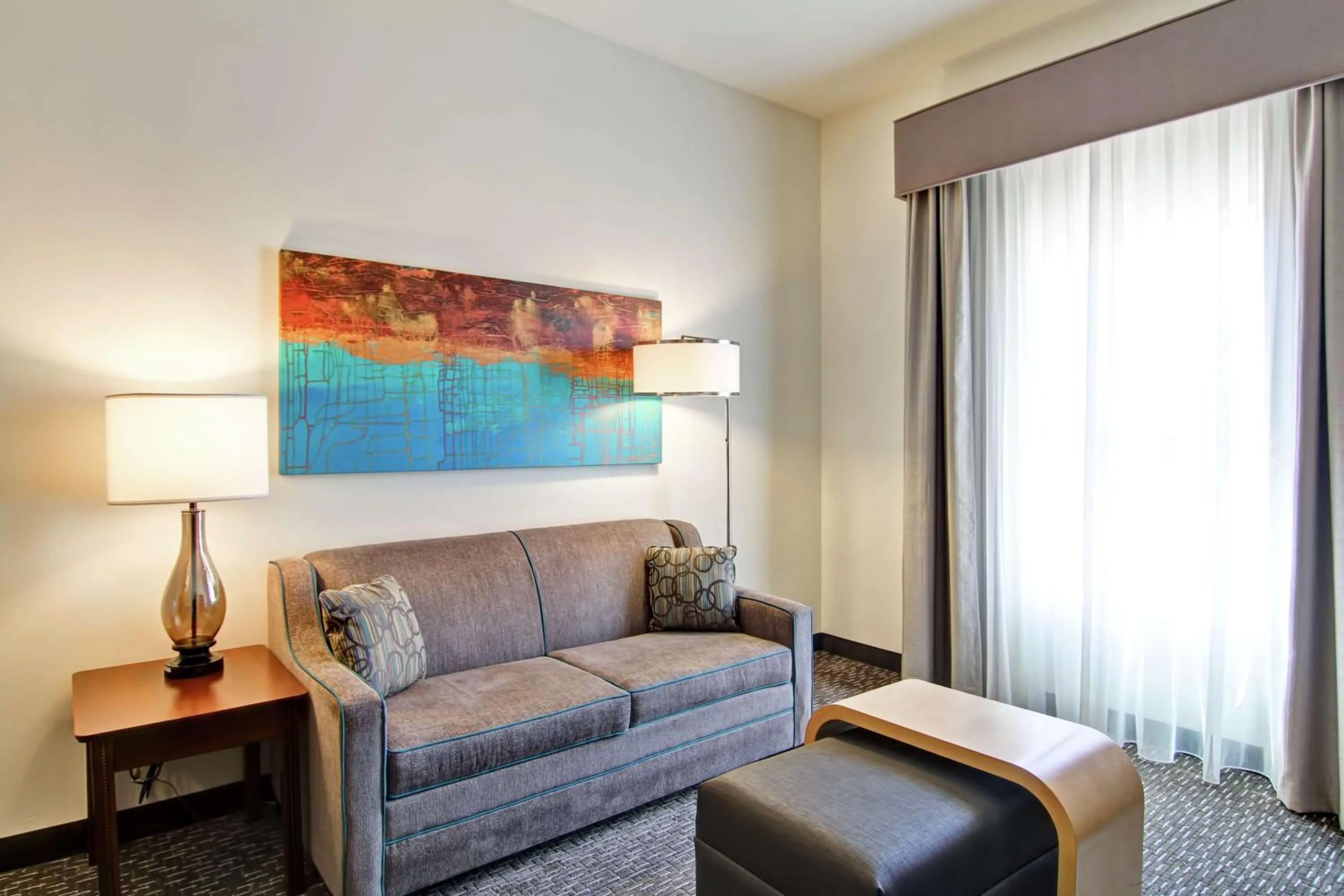 Living room in Homewood Suites by Hilton Oklahoma City-West
