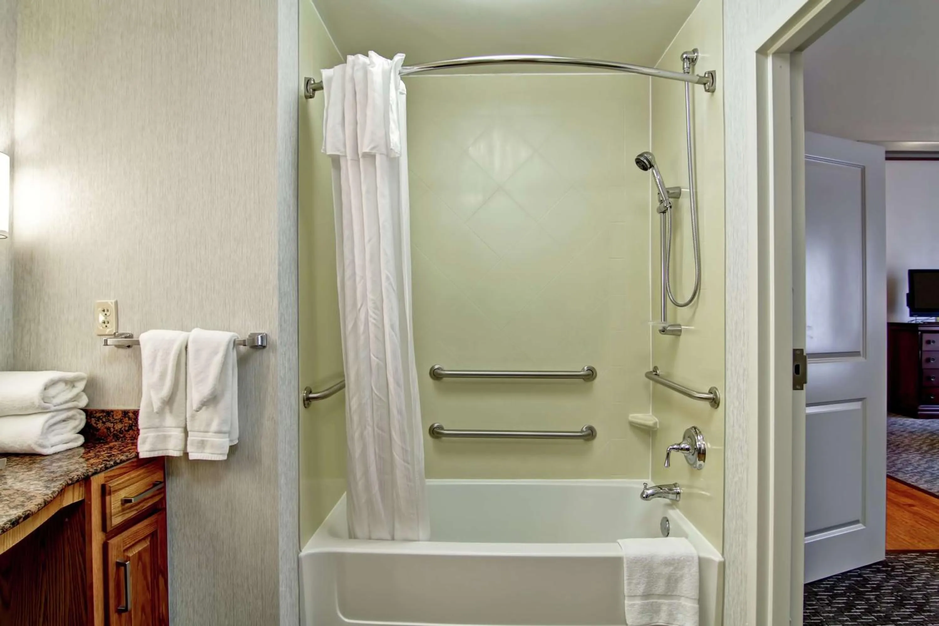 Bathroom in Homewood Suites by Hilton Oklahoma City-West