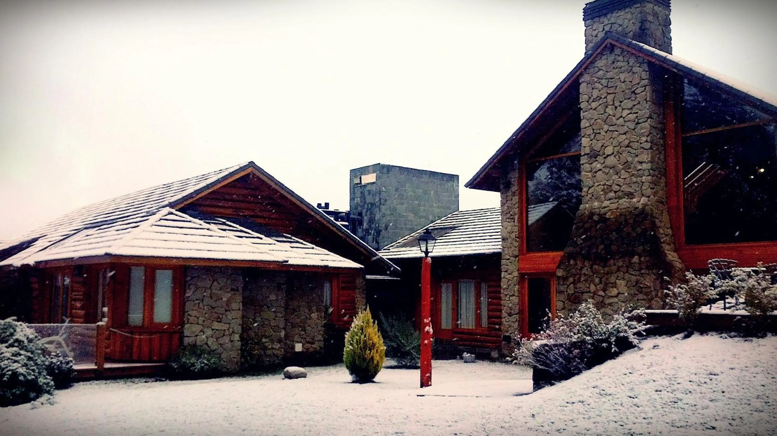 Patio in Hosteria Patagon