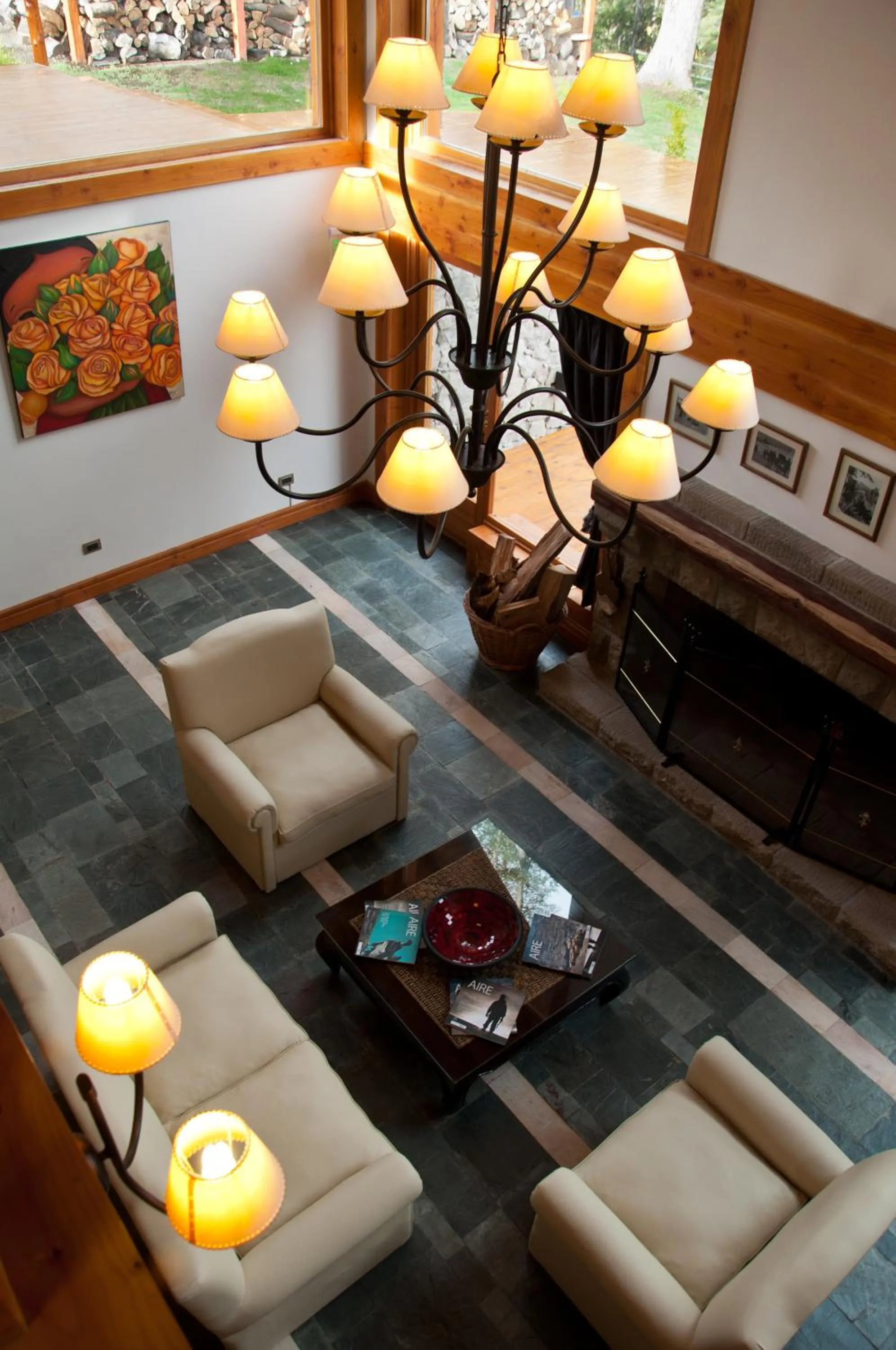 Area and facilities in Hosteria Patagon