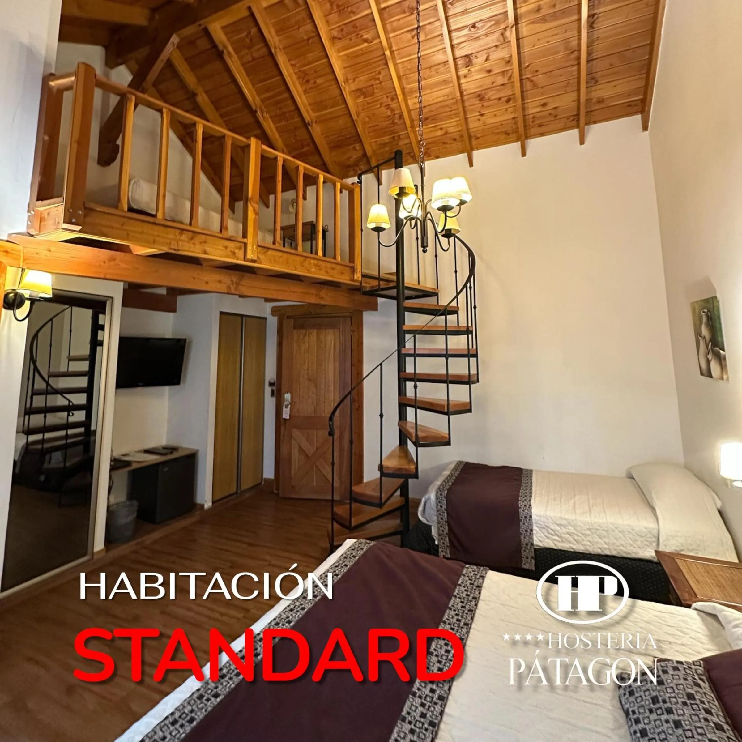 Bedroom in Hosteria Patagon