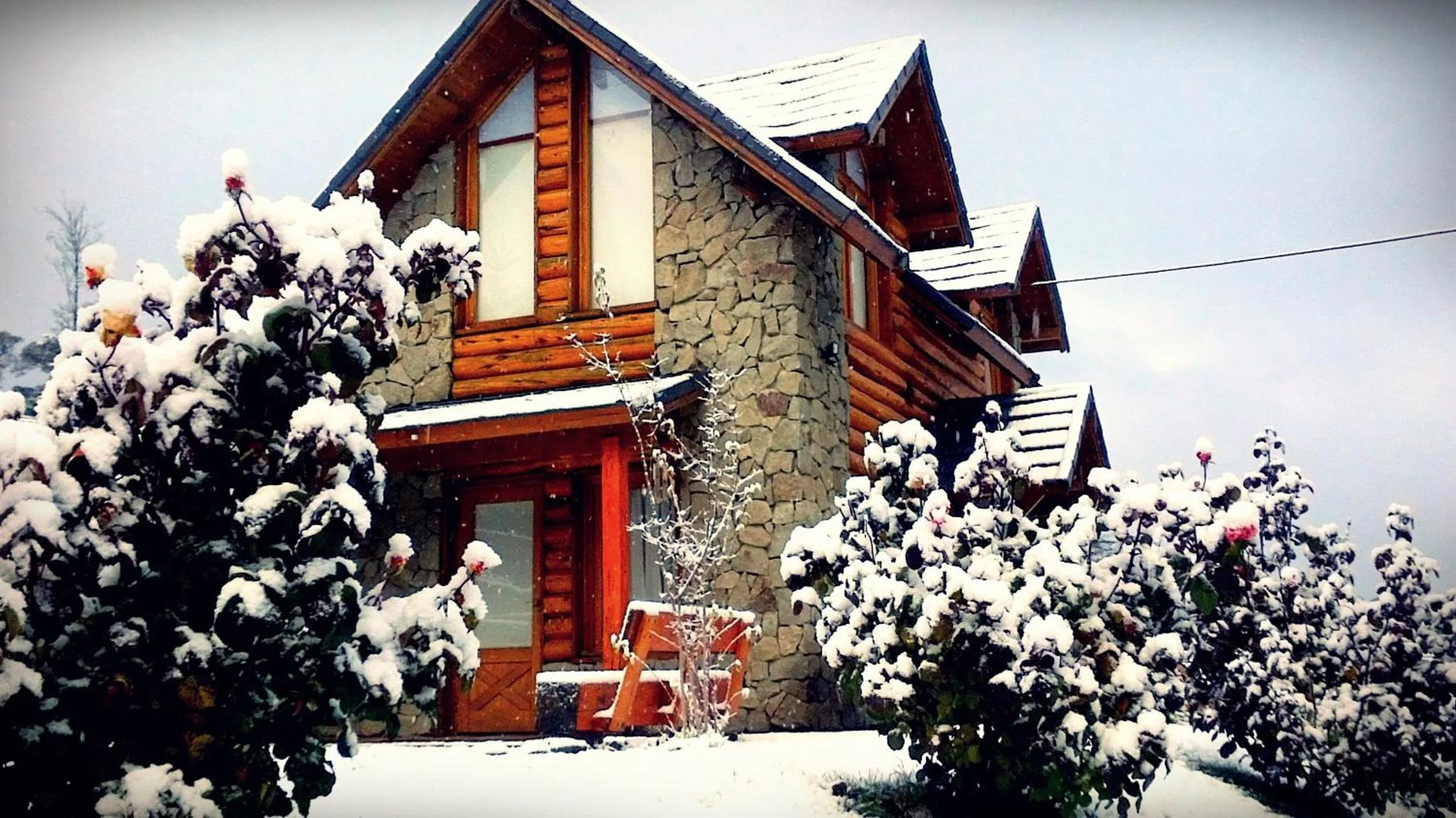 Patio in Hosteria Patagon