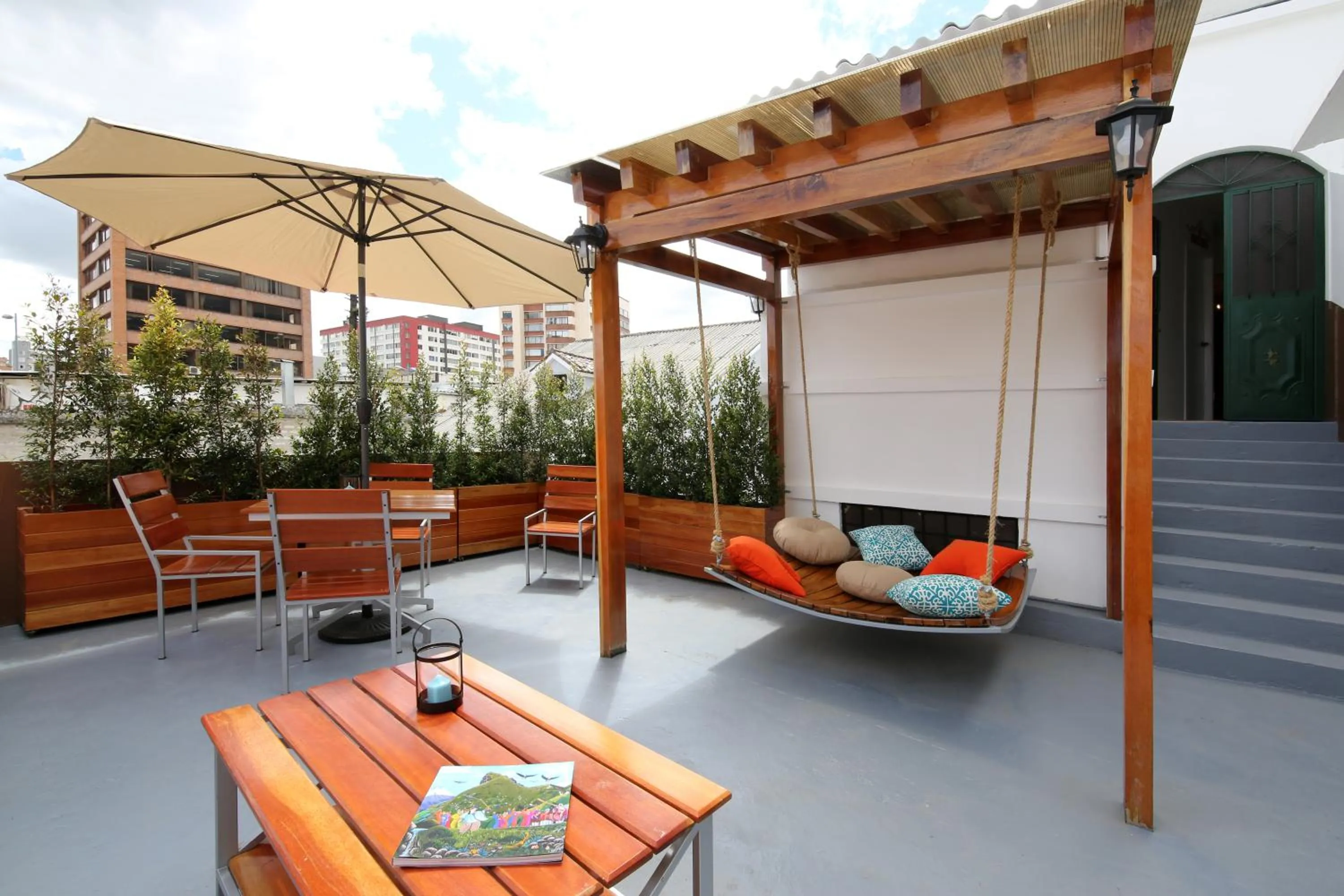 Balcony/Terrace in TERRA PREMIUM Hostal Boutique