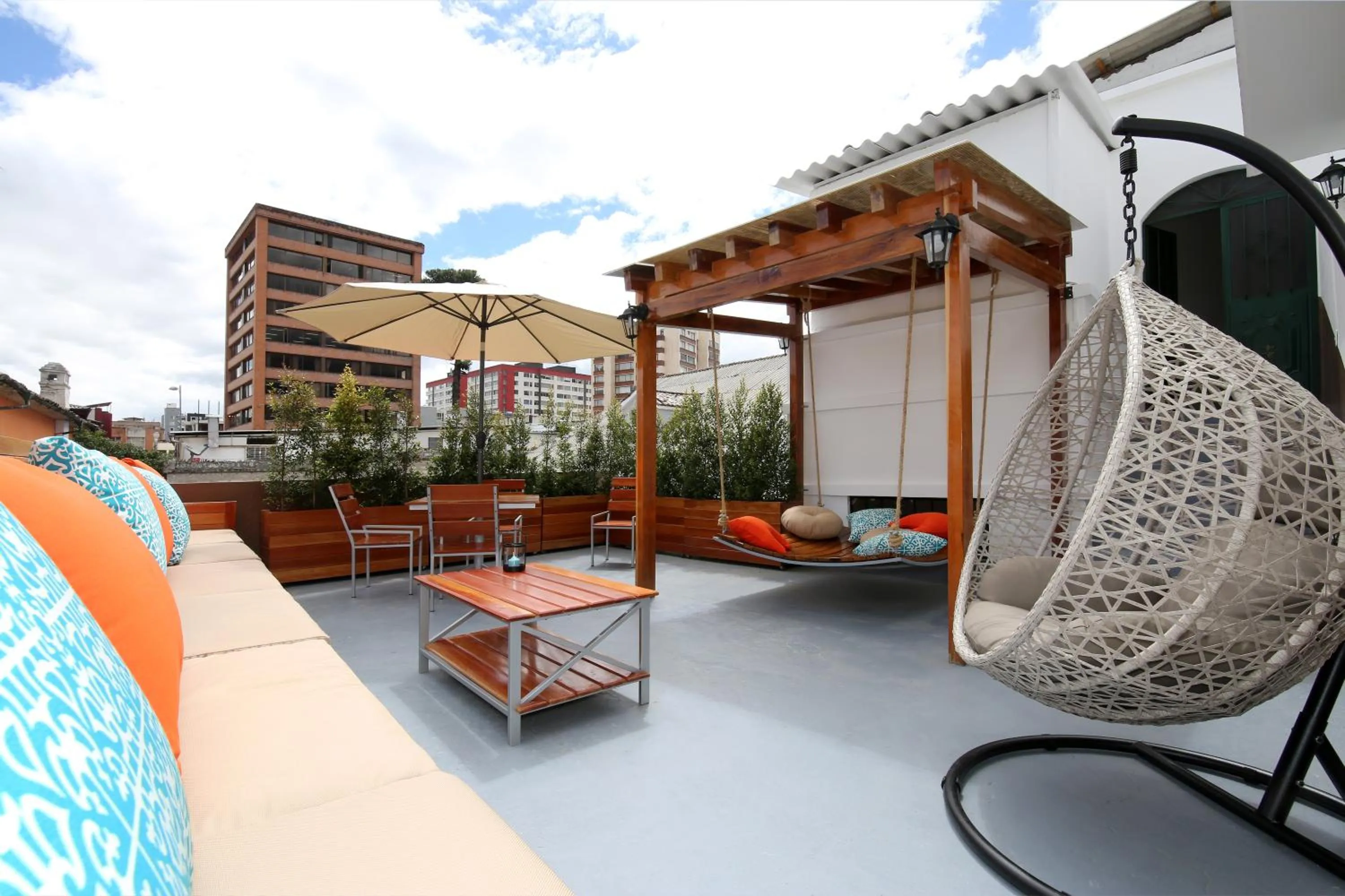 Balcony/Terrace in TERRA PREMIUM Hostal Boutique