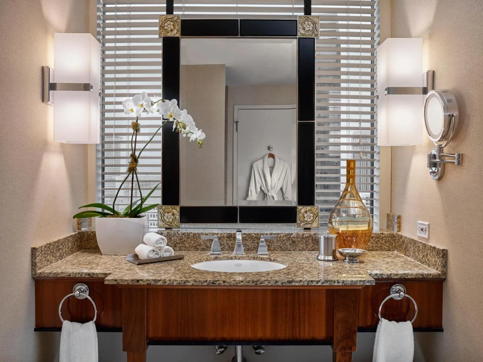 Bathroom in Loews New Orleans Hotel