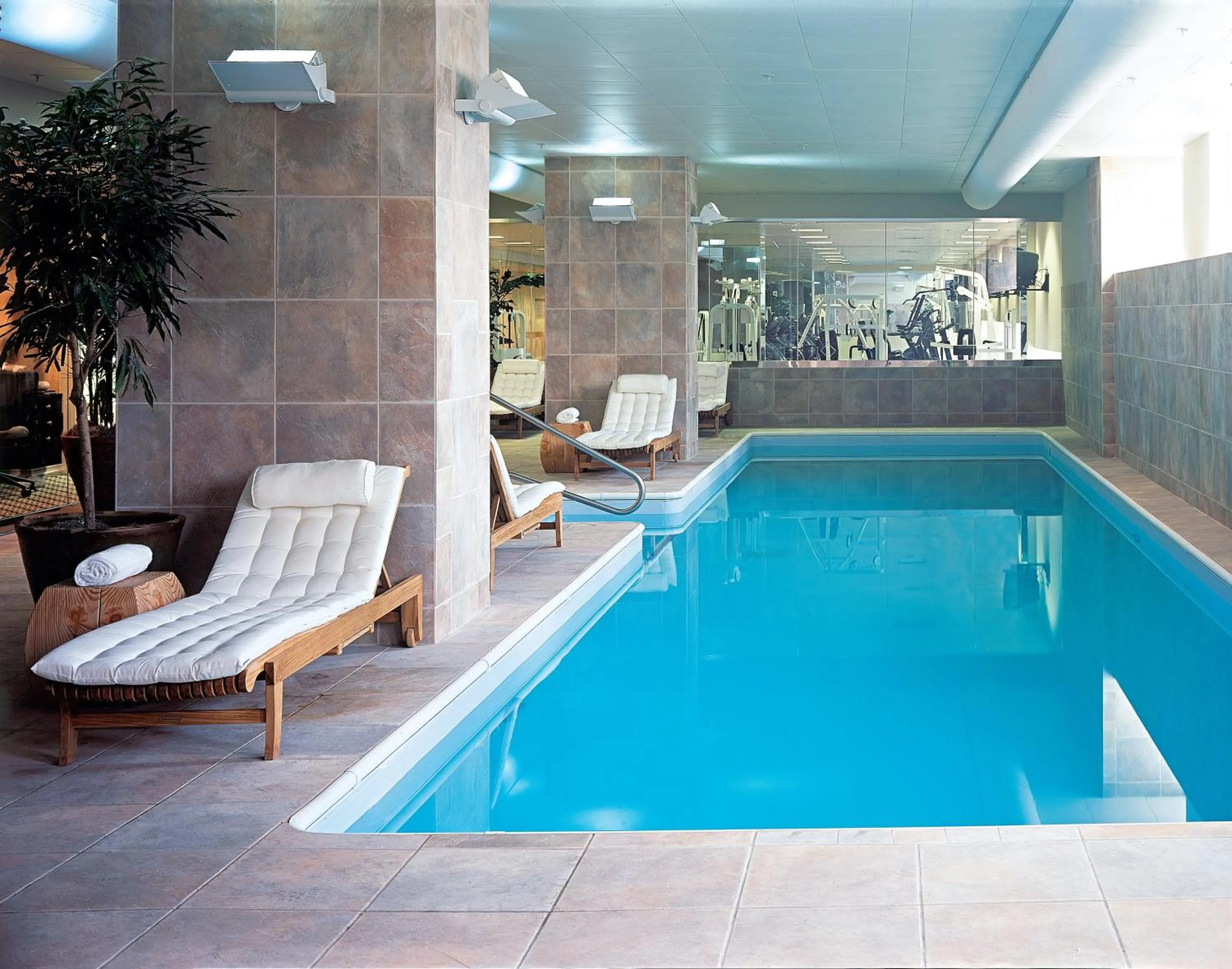 Fitness centre/facilities in Loews New Orleans Hotel