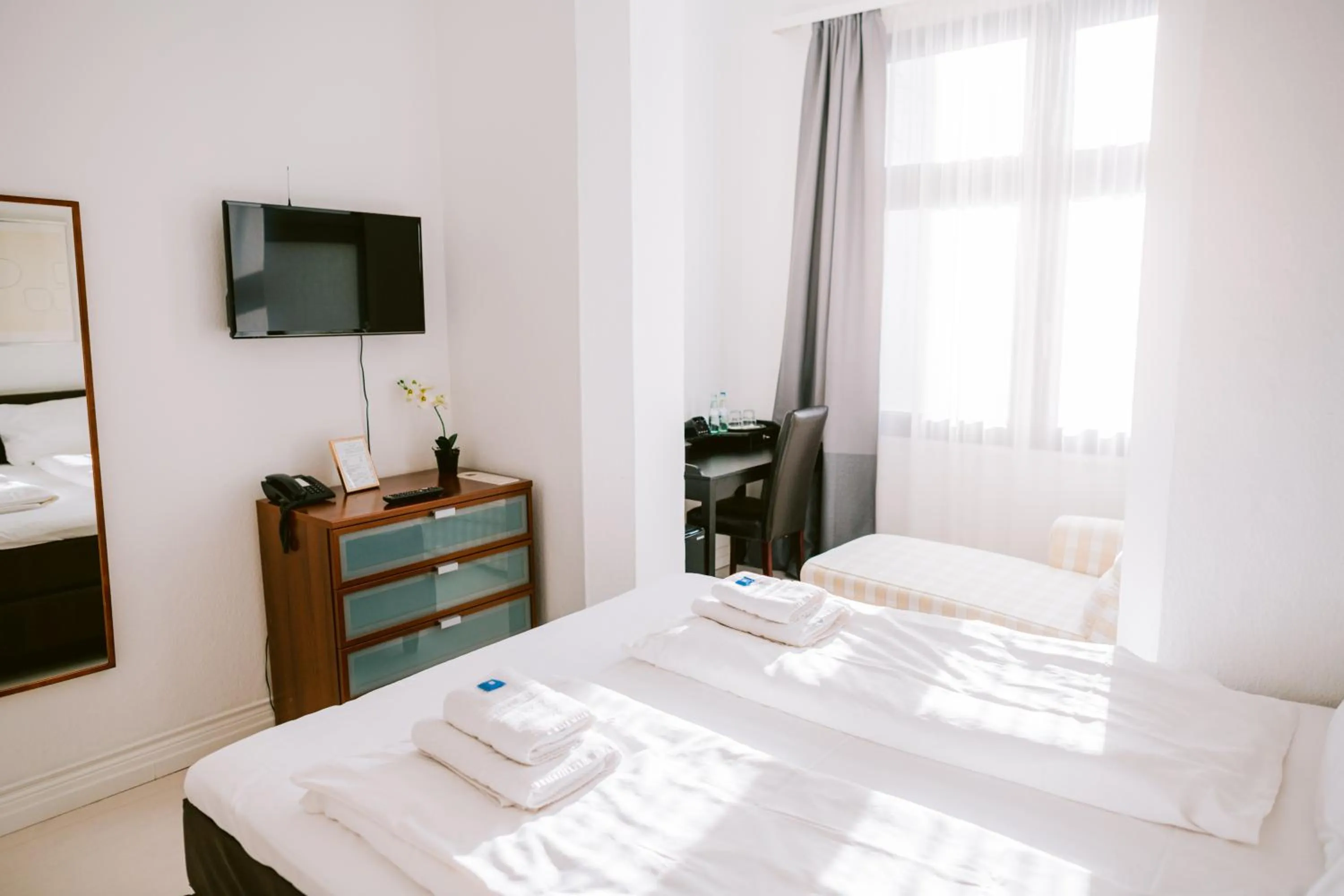 Bed in Boutique Hotel Villa Oberkassel