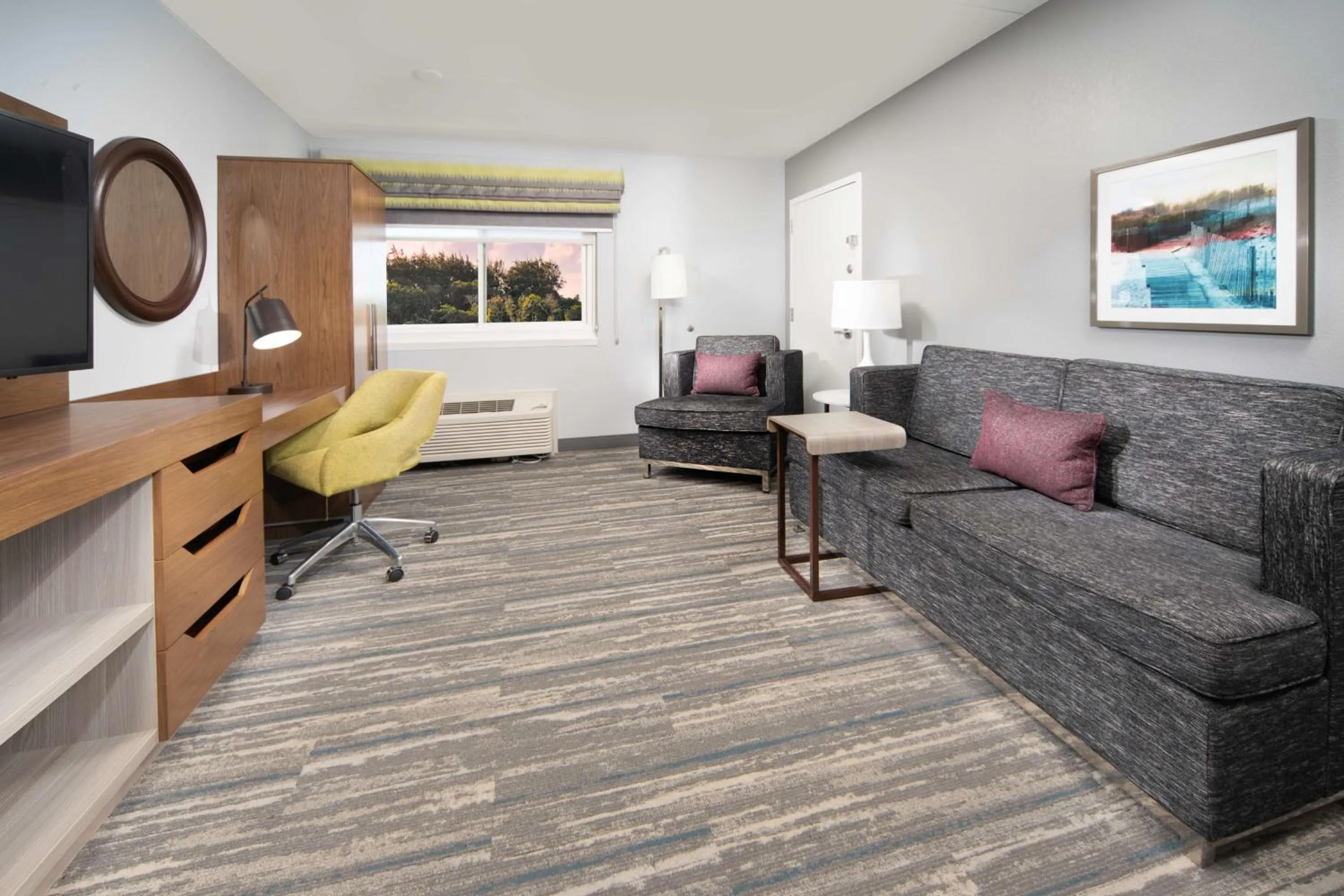 Living room in Hampton Inn Egg Harbor Township Atlantic City