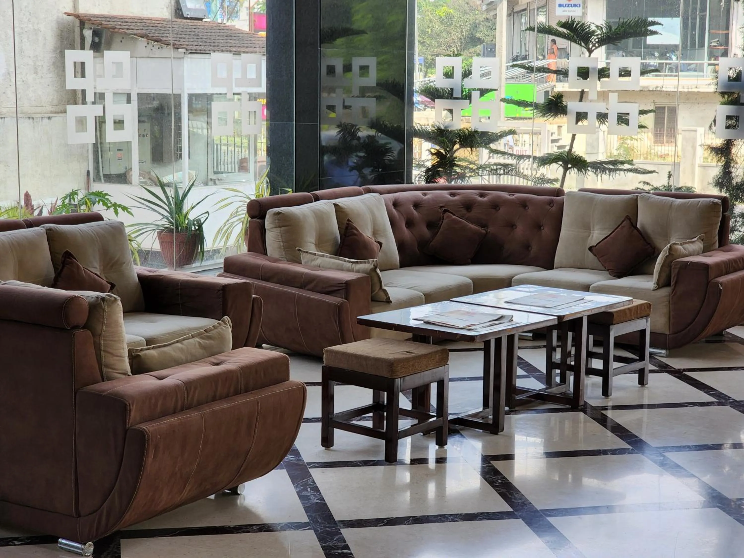 Lobby or reception in Hotel Preethi International