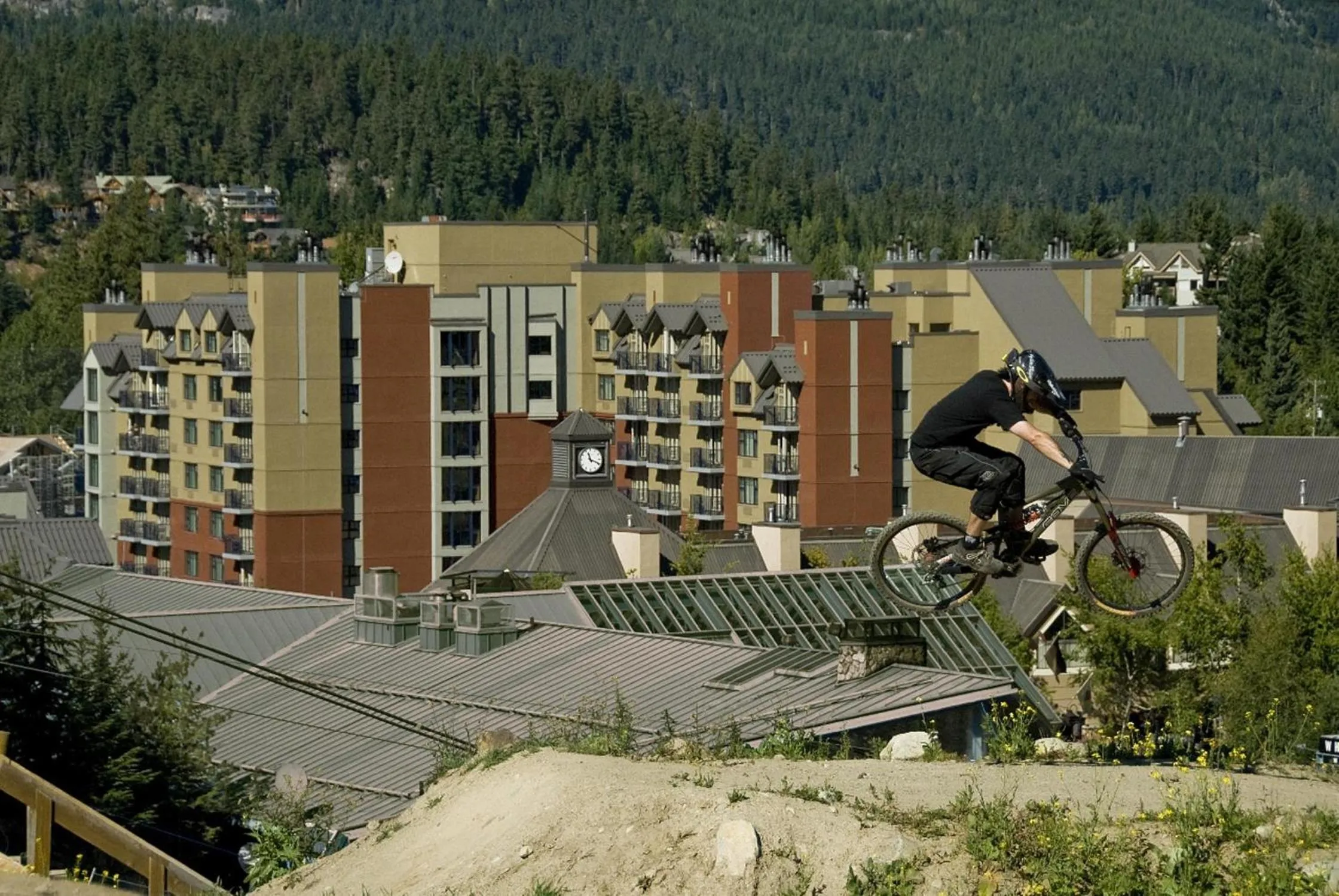 Property building in Hilton Whistler Resort & Spa