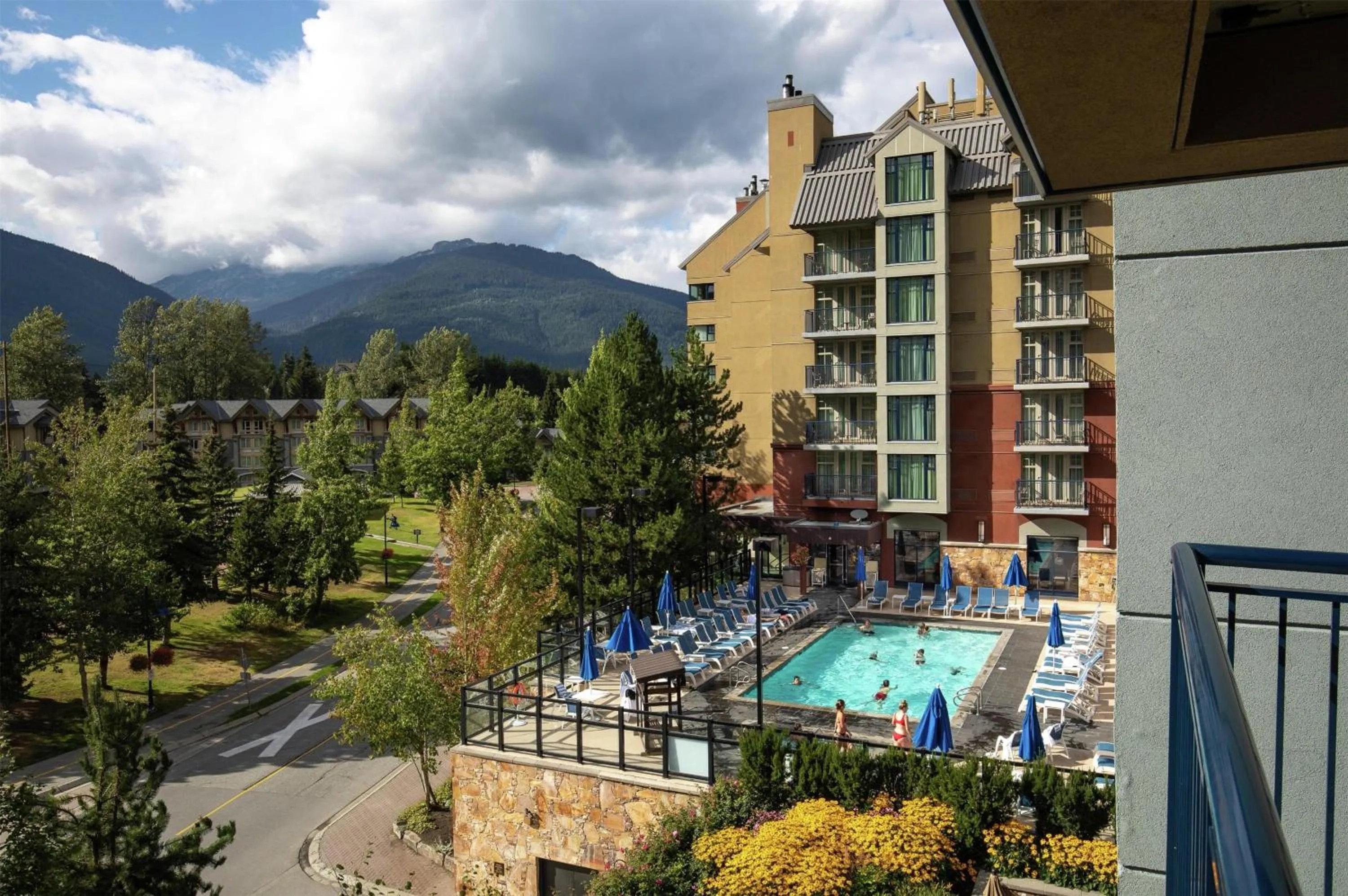 Property building in Hilton Whistler Resort & Spa