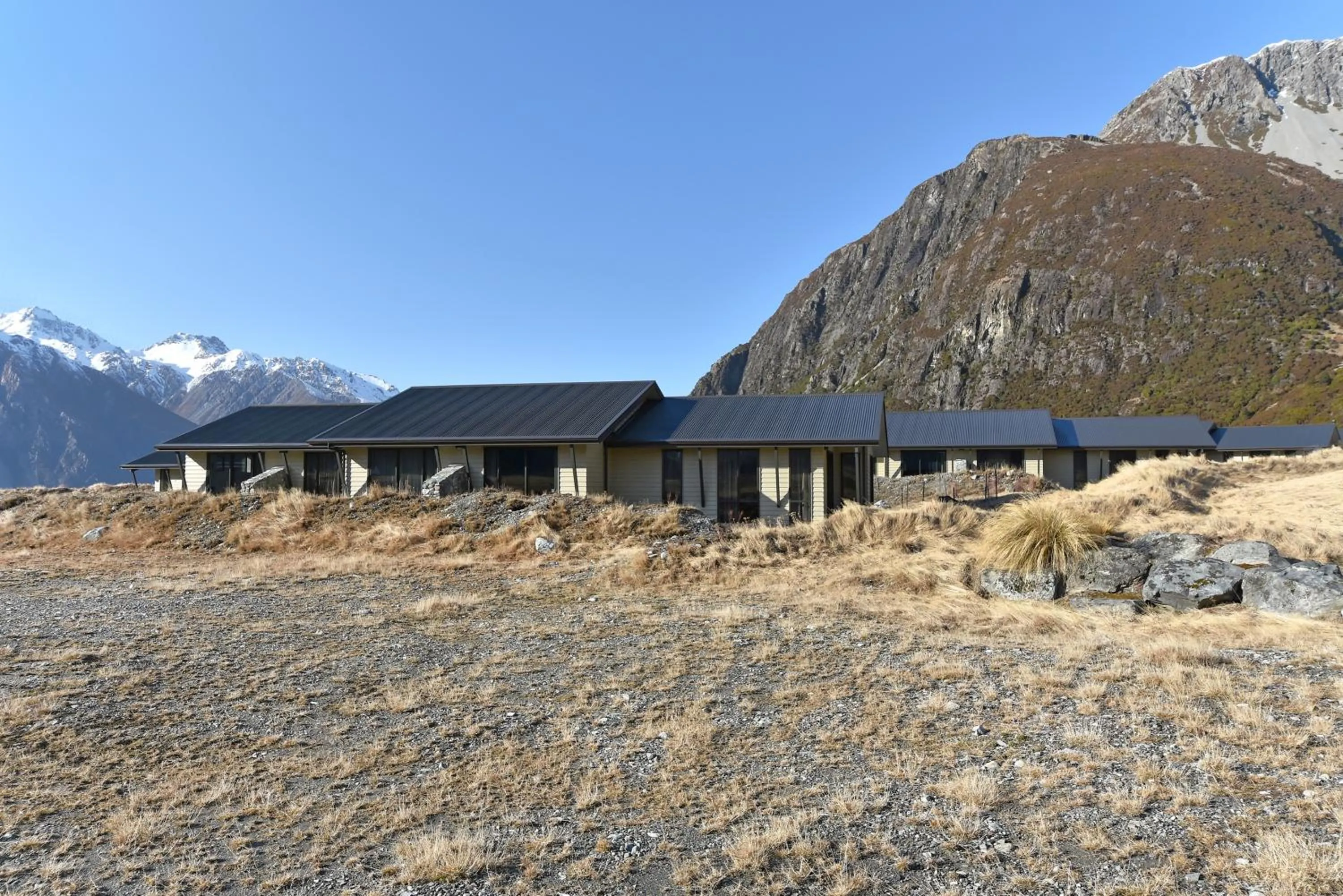 Property building in Aoraki Court Motel