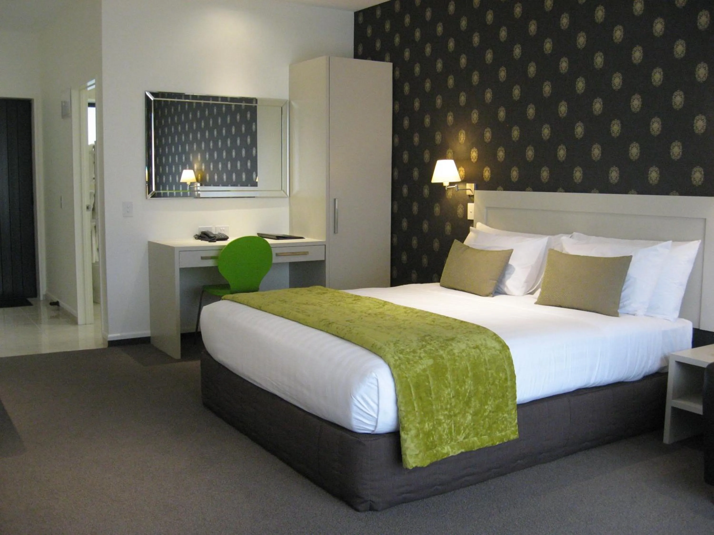 Bed in Aoraki Court Motel