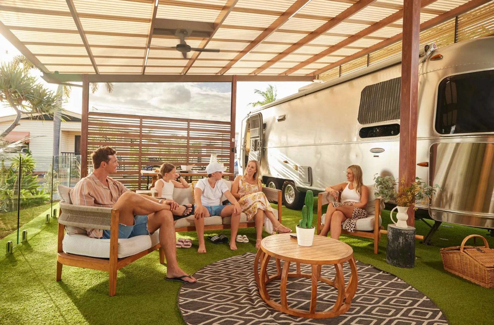 Patio in Brisbane Holiday Village