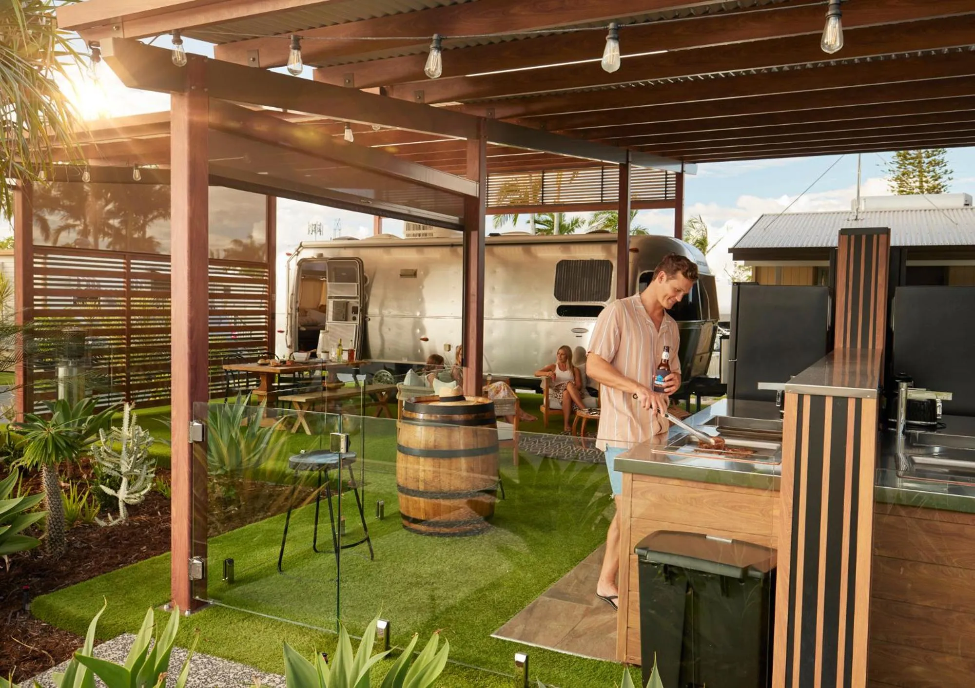 Facade/entrance in Brisbane Holiday Village