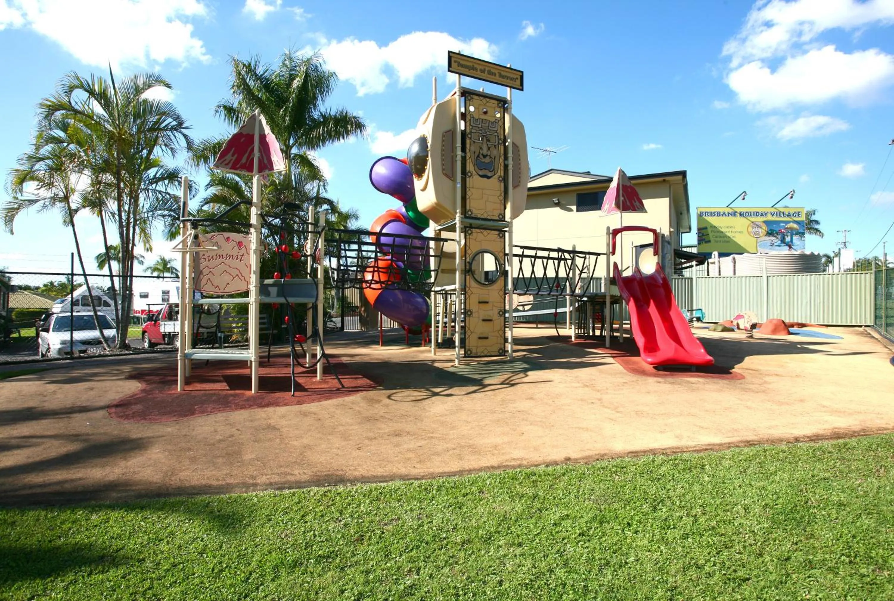 Children play ground in Brisbane Holiday Village
